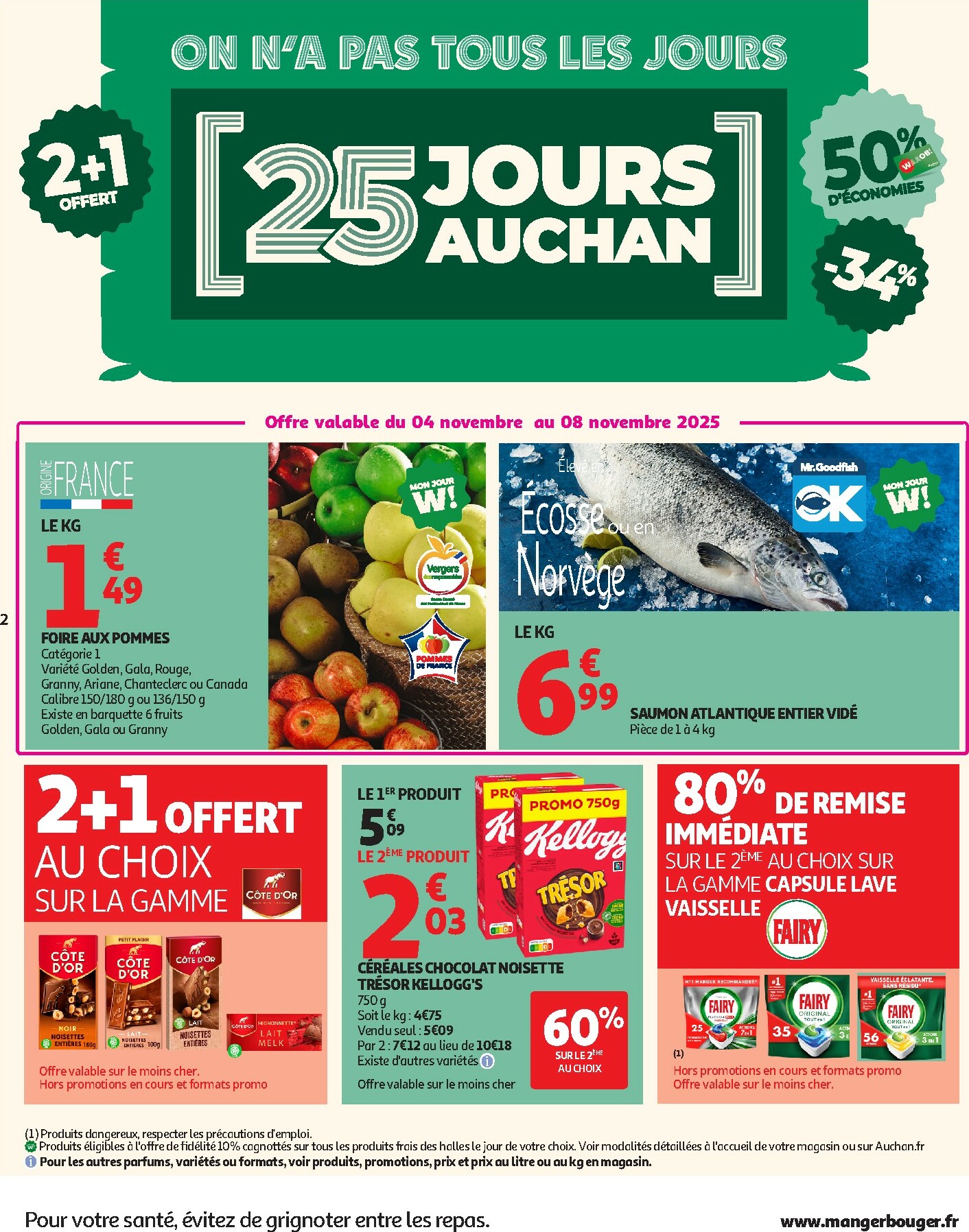 auchan - Catalogue Auchan - 25 JOURS AUCHAN, ça continue valable du 04/11 au 16/11 - page: 2