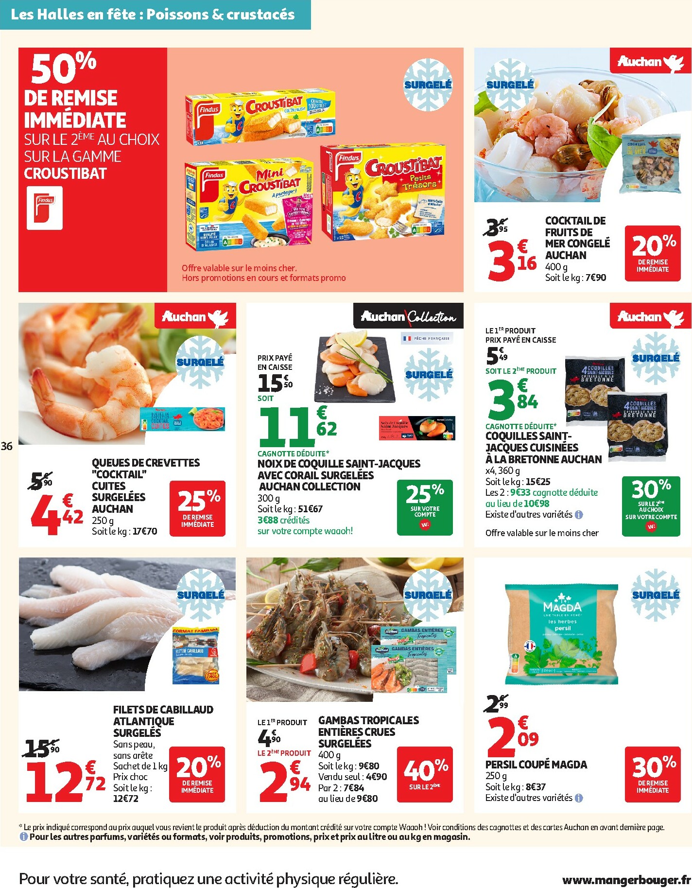auchan - Catalogue Auchan - 25 JOURS AUCHAN, ça continue valable du 04/11 au 16/11 - page: 36
