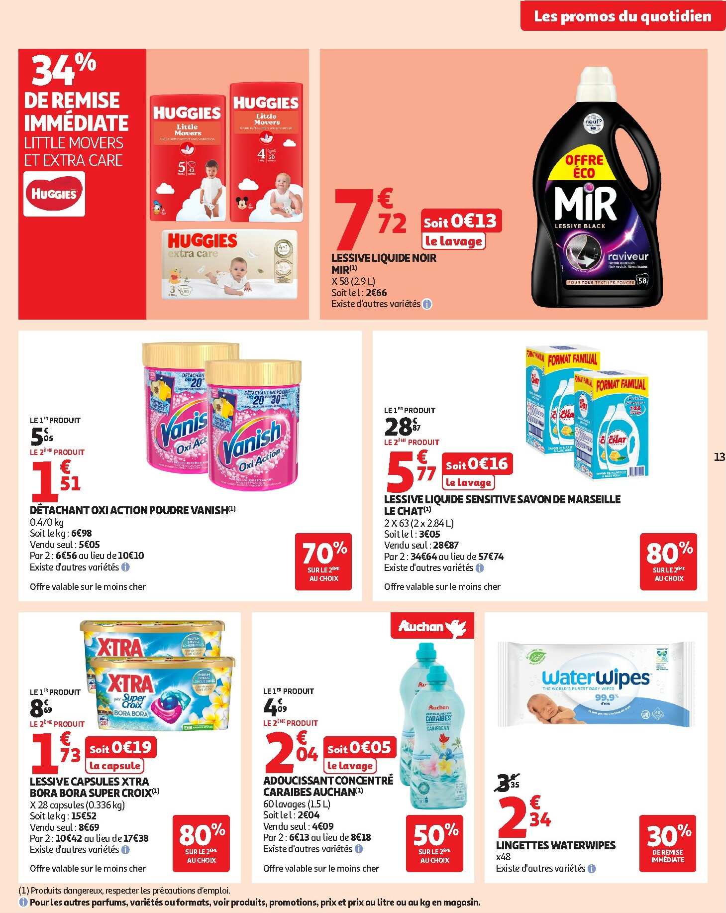 auchan - Catalogue Auchan - 25 JOURS AUCHAN, ça continue valable du 04/11 au 16/11 - page: 13