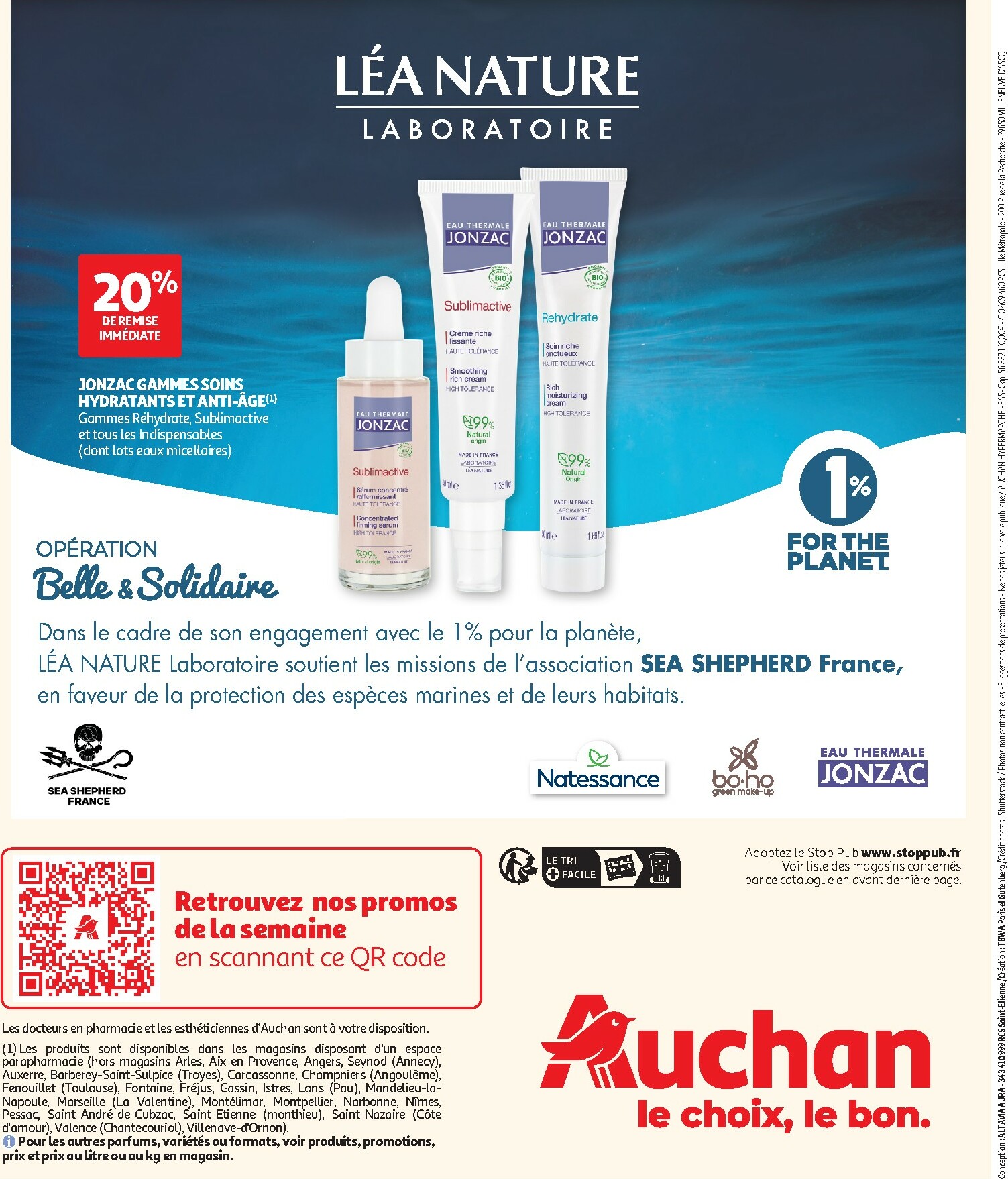 auchan - Catalogue Auchan - Pour les peaux à tendance économe valable du 04/11 au 23/11 - page: 8