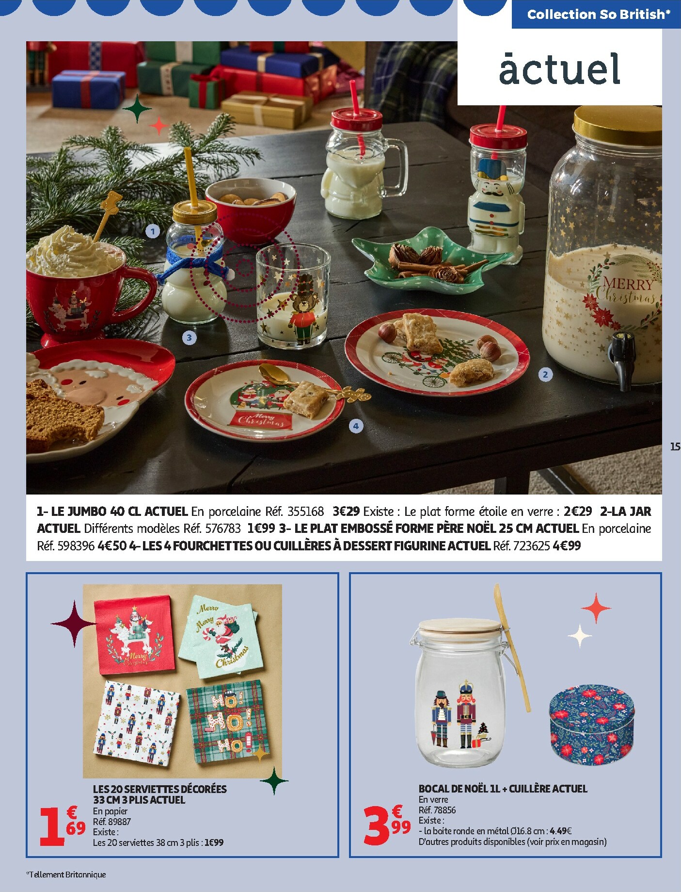auchan - Catalogue Auchan - Bon Noël et Bonnes Affaires : Sélection déco valable du 12/11 au 24/12 - page: 15
