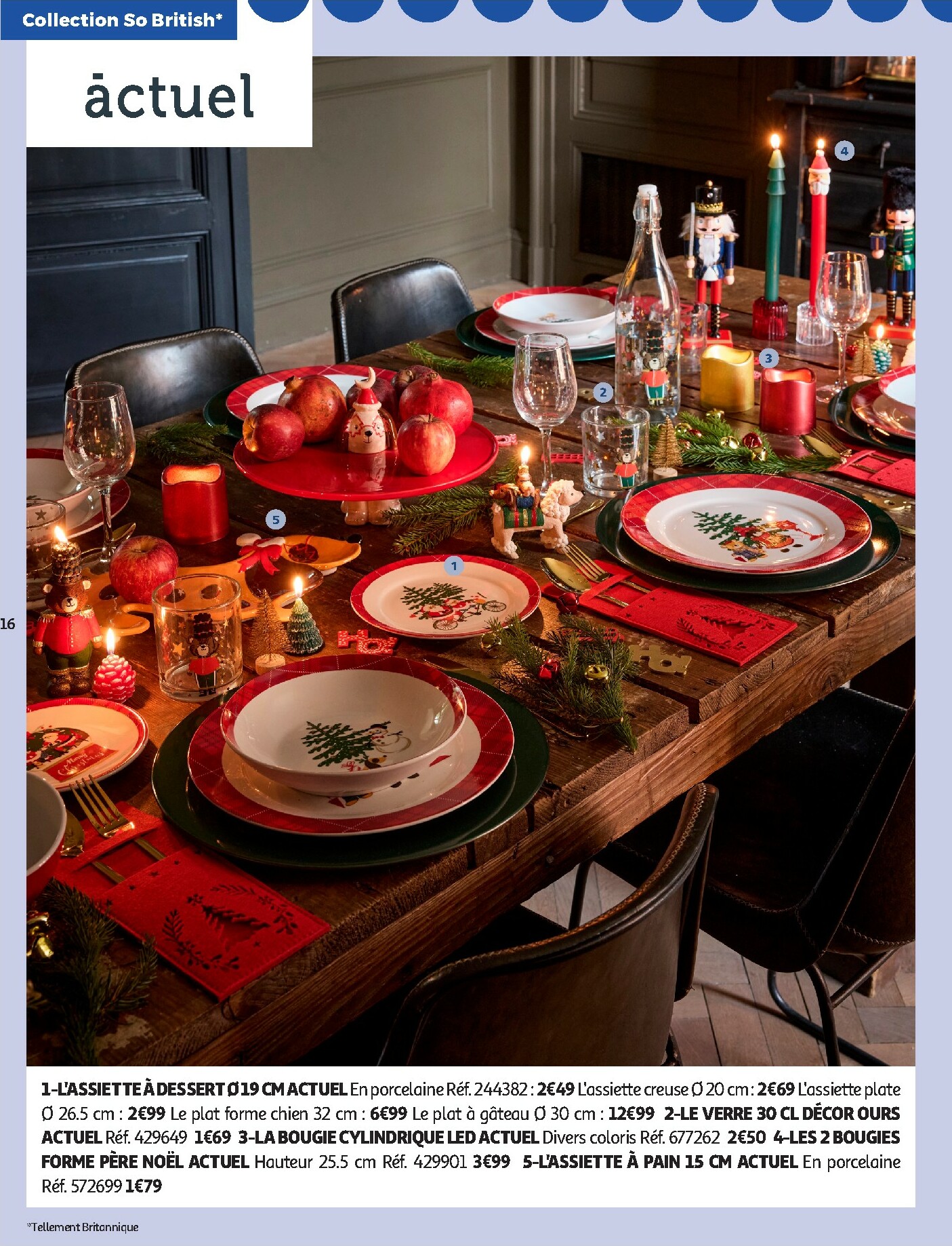 auchan - Catalogue Auchan - Bon Noël et Bonnes Affaires : Sélection déco valable du 12/11 au 24/12 - page: 16