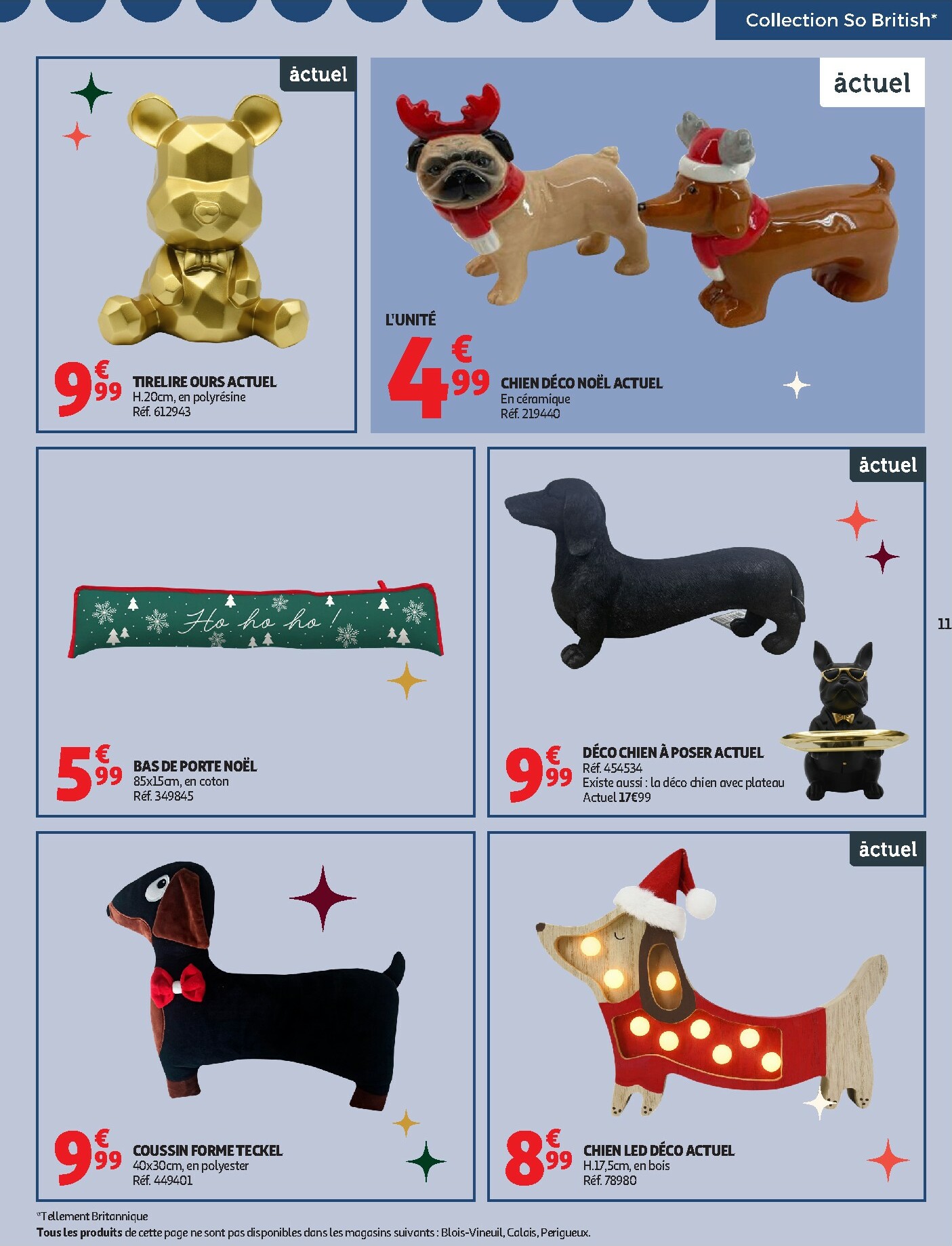auchan - Catalogue Auchan - Bon Noël et Bonnes Affaires : Sélection déco valable du 12/11 au 24/12 - page: 11