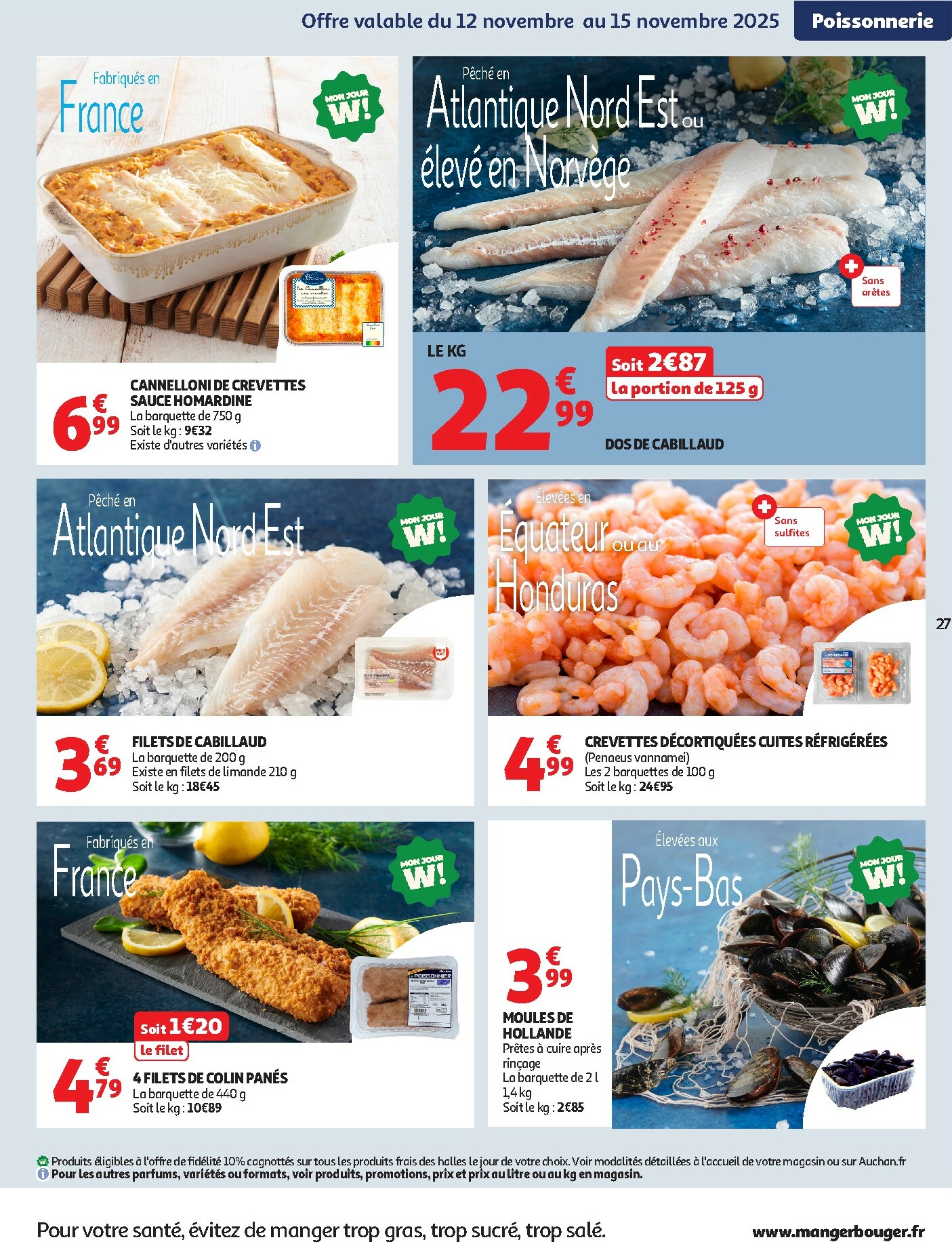 auchan - Catalogue Auchan supermarché valable du 12/11 au 22/11 - page: 27