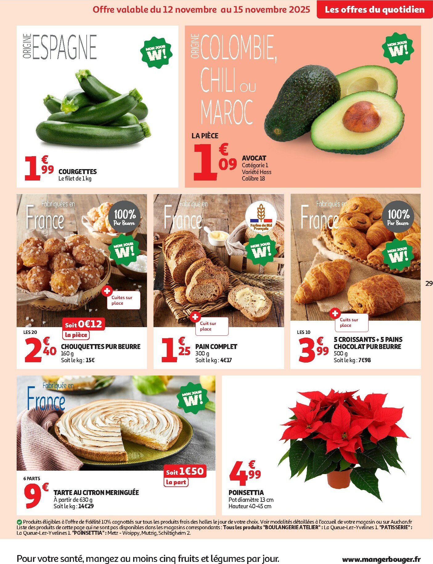 auchan - Catalogue Auchan supermarché valable du 12/11 au 22/11 - page: 29
