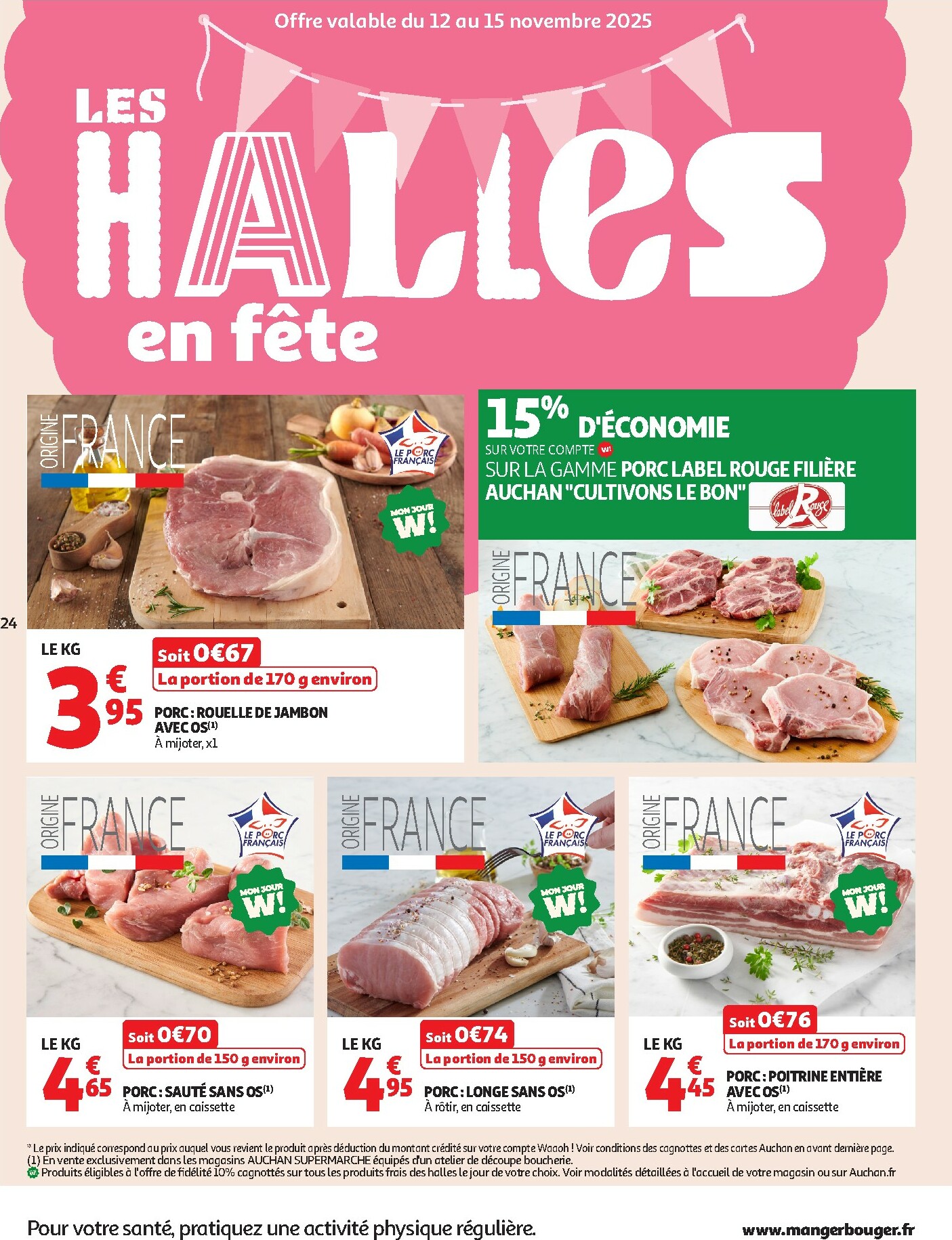 auchan - Catalogue Auchan supermarché valable du 12/11 au 22/11 - page: 24