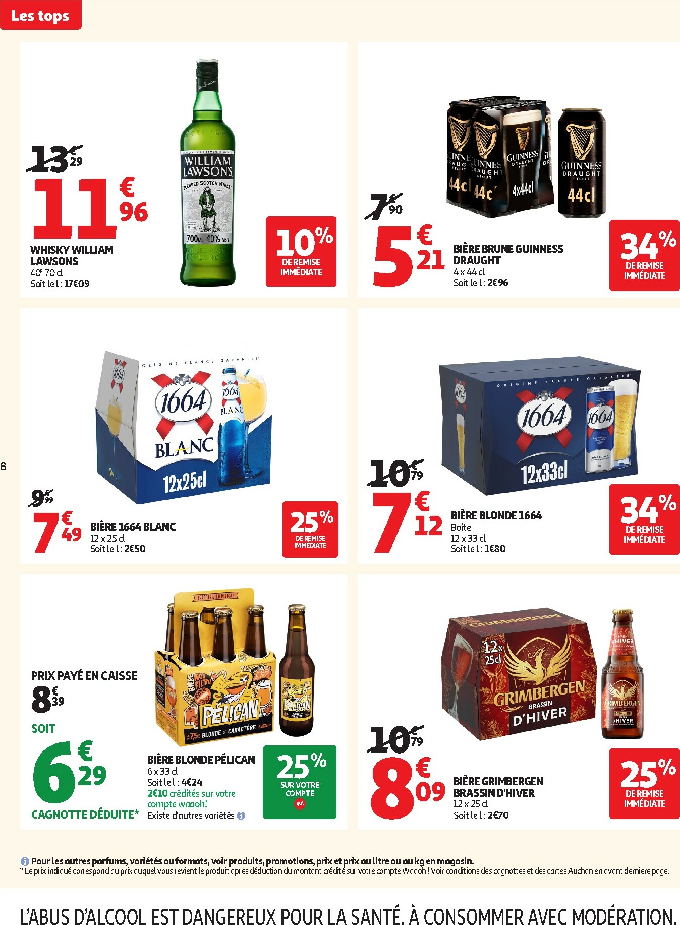 auchan - Catalogue Auchan supermarché valable du 12/11 au 22/11 - page: 8