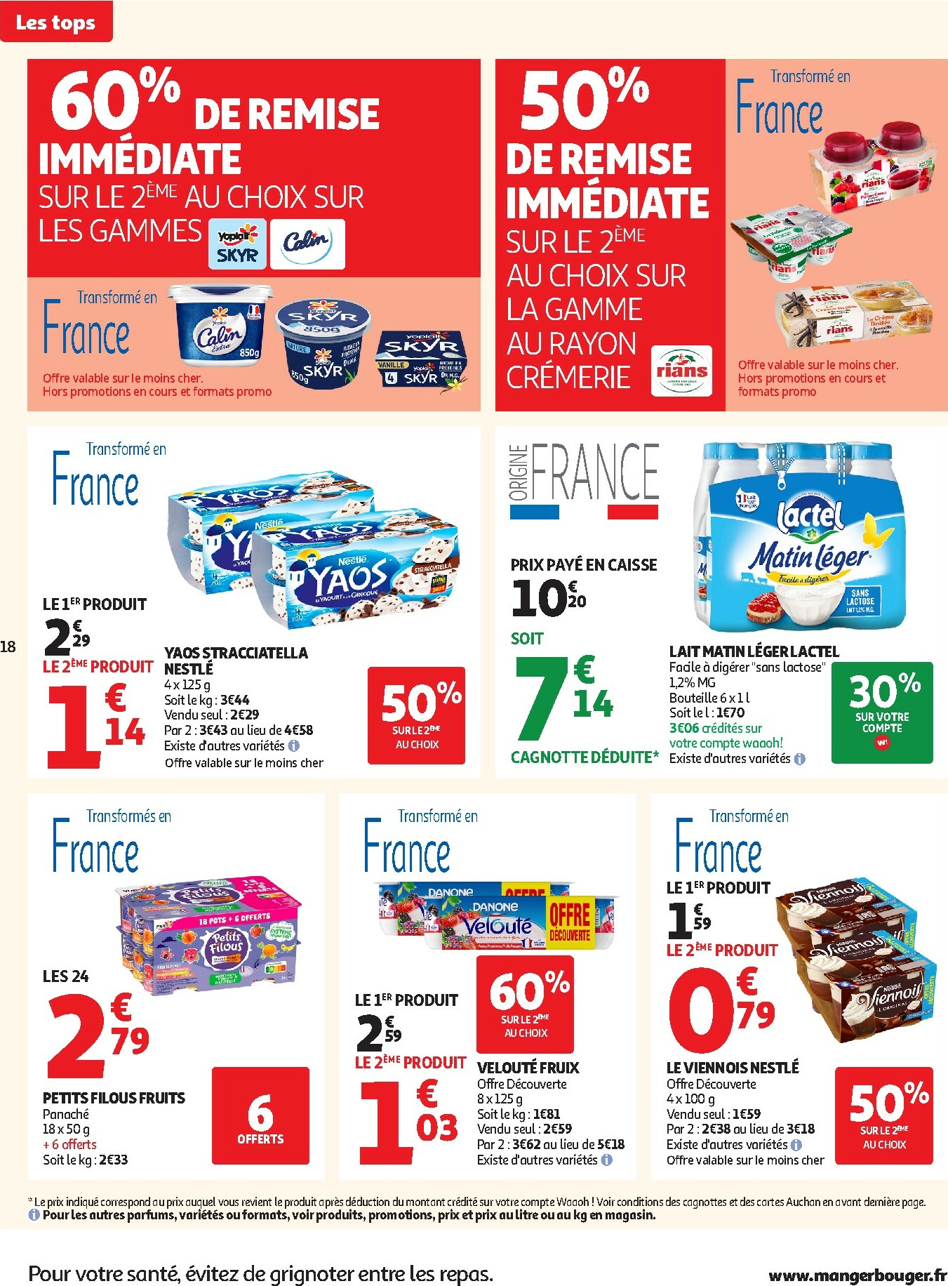 auchan - Catalogue Auchan supermarché valable du 12/11 au 22/11 - page: 18