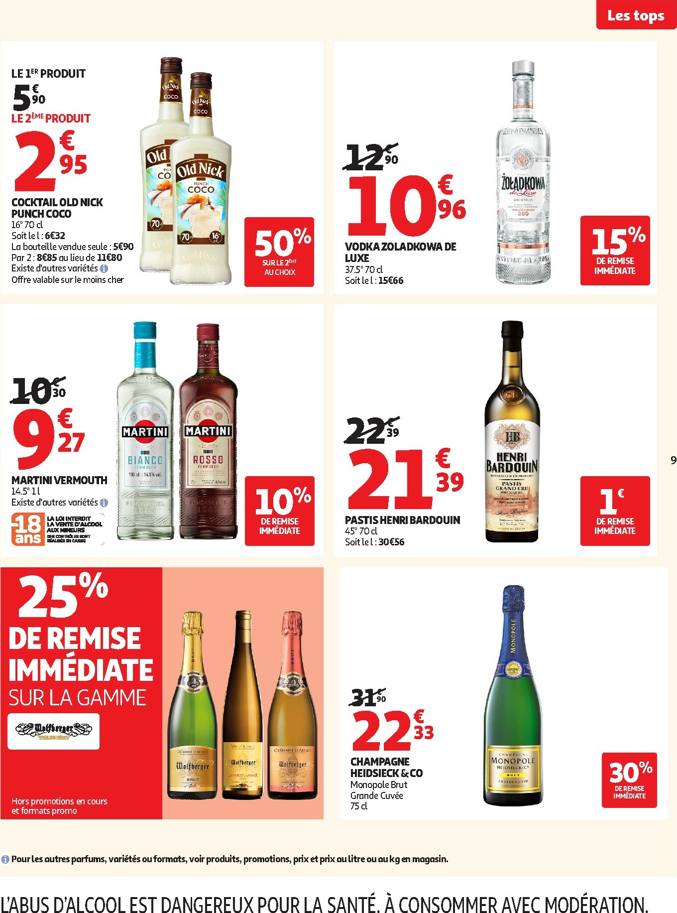 auchan - Catalogue Auchan supermarché valable du 12/11 au 22/11 - page: 9