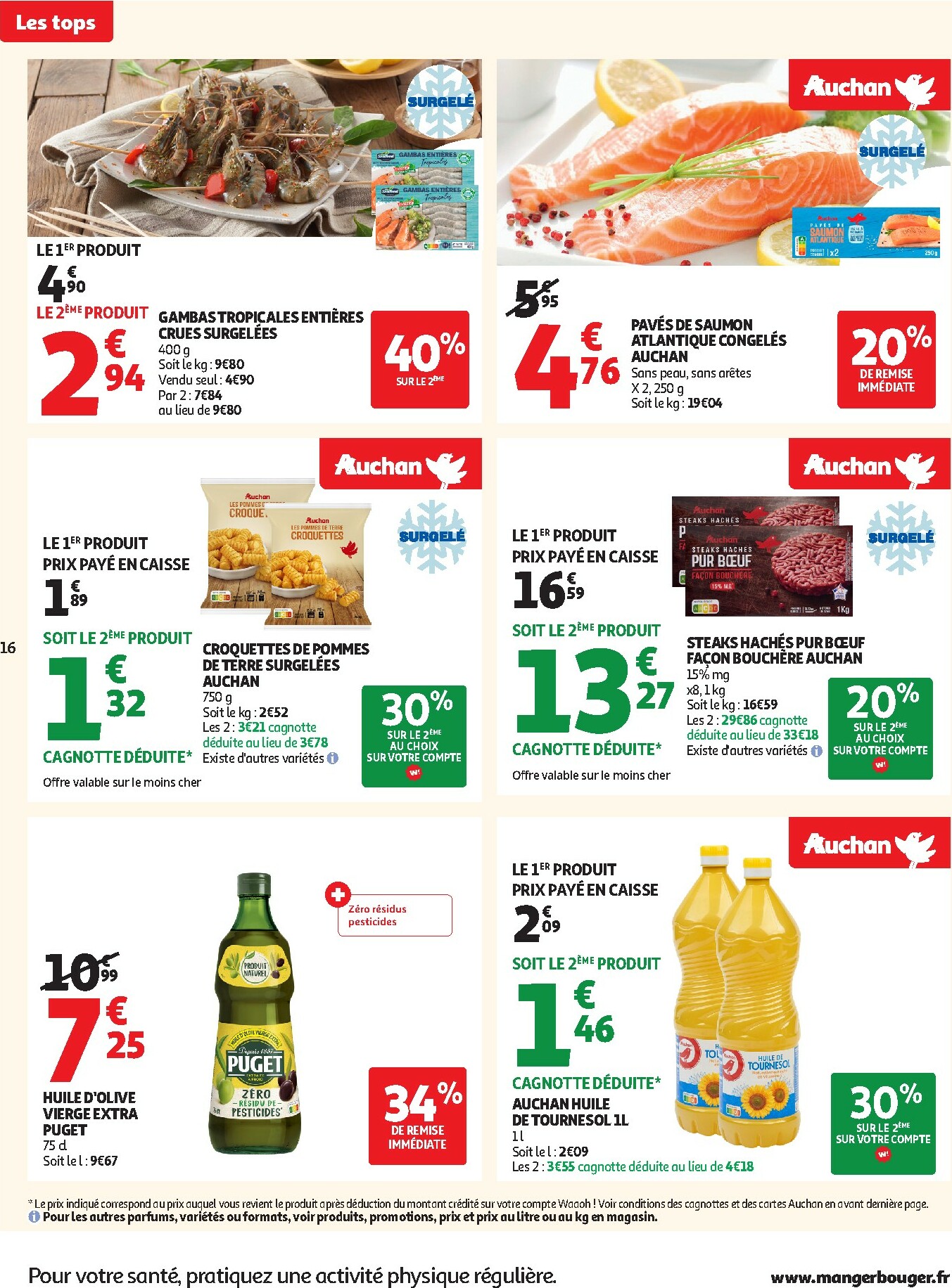 auchan - Catalogue Auchan supermarché valable du 12/11 au 22/11 - page: 16