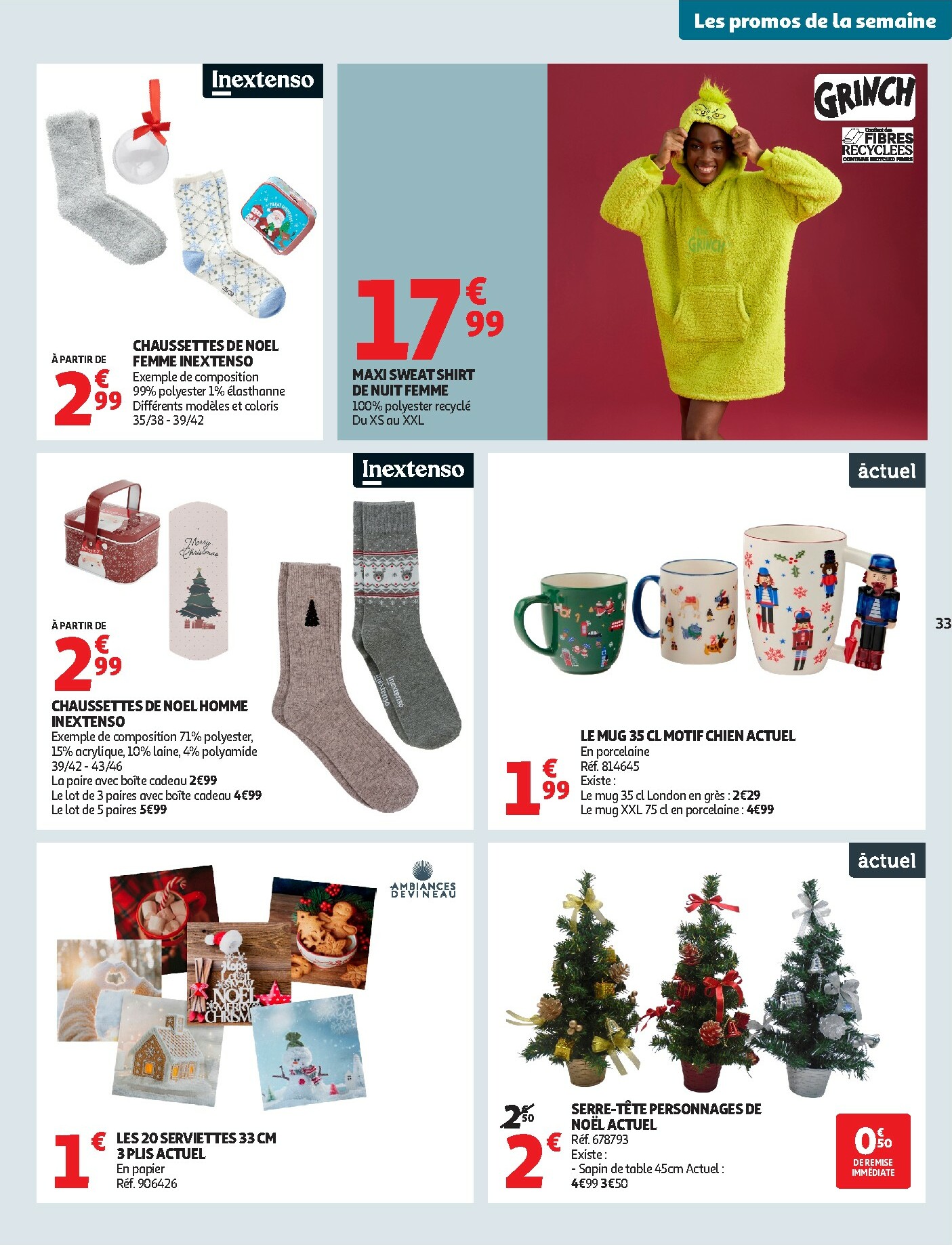 auchan - Catalogue Auchan supermarché valable du 12/11 au 22/11 - page: 33