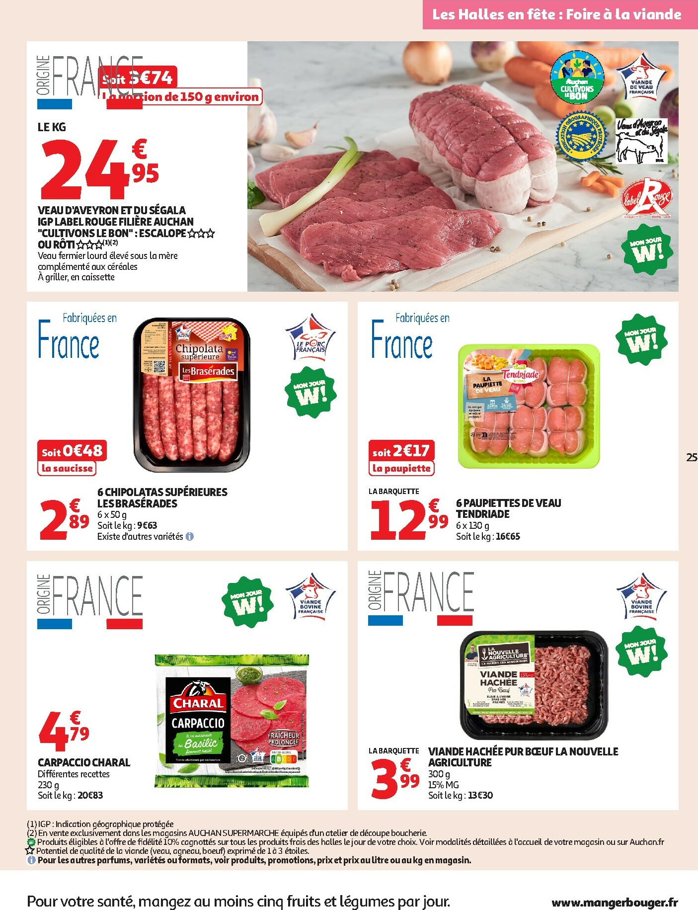 auchan - Catalogue Auchan supermarché valable du 12/11 au 22/11 - page: 25