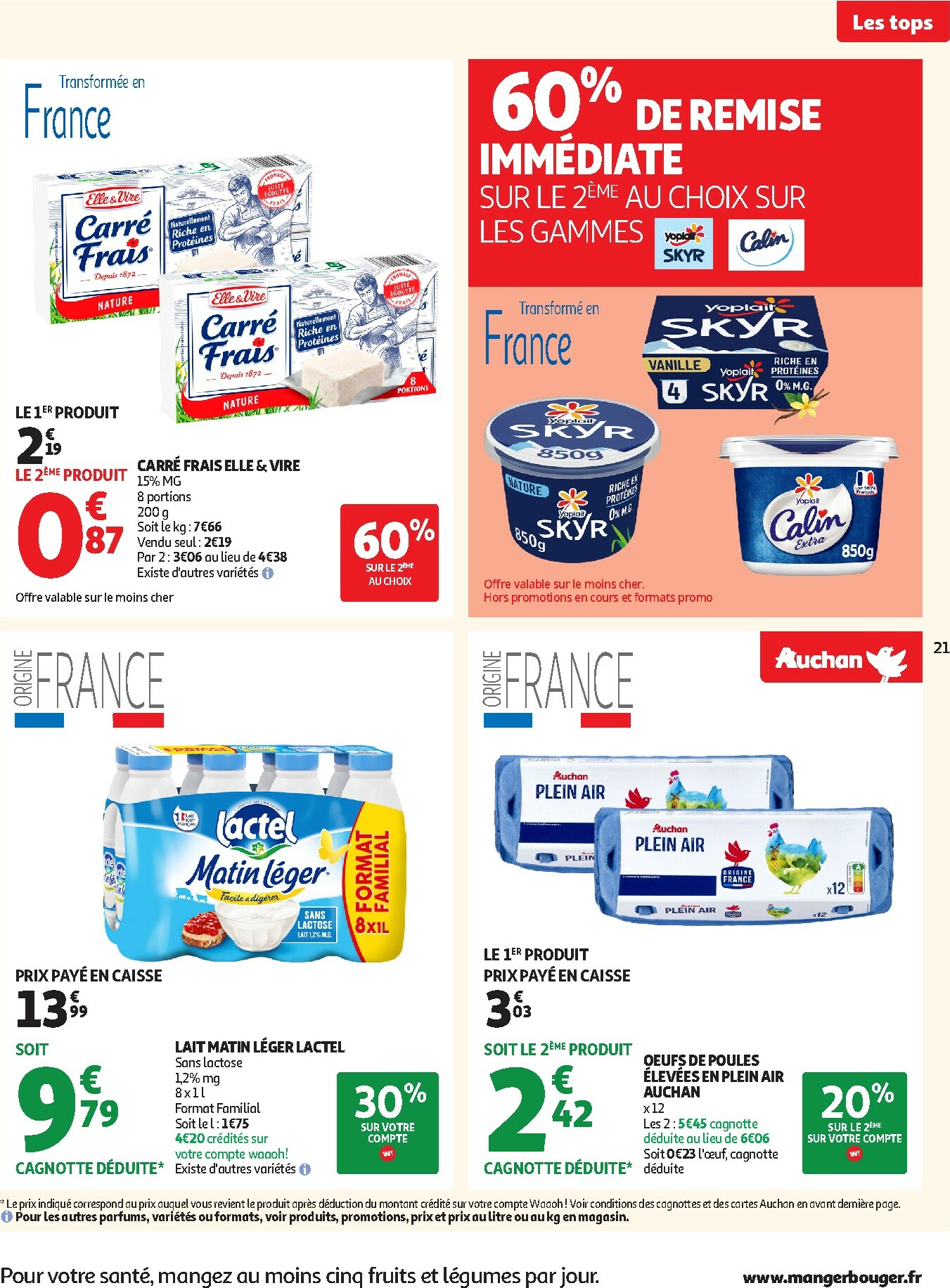 auchan - Catalogue Auchan valable du 12/11 au 23/11 - page: 21