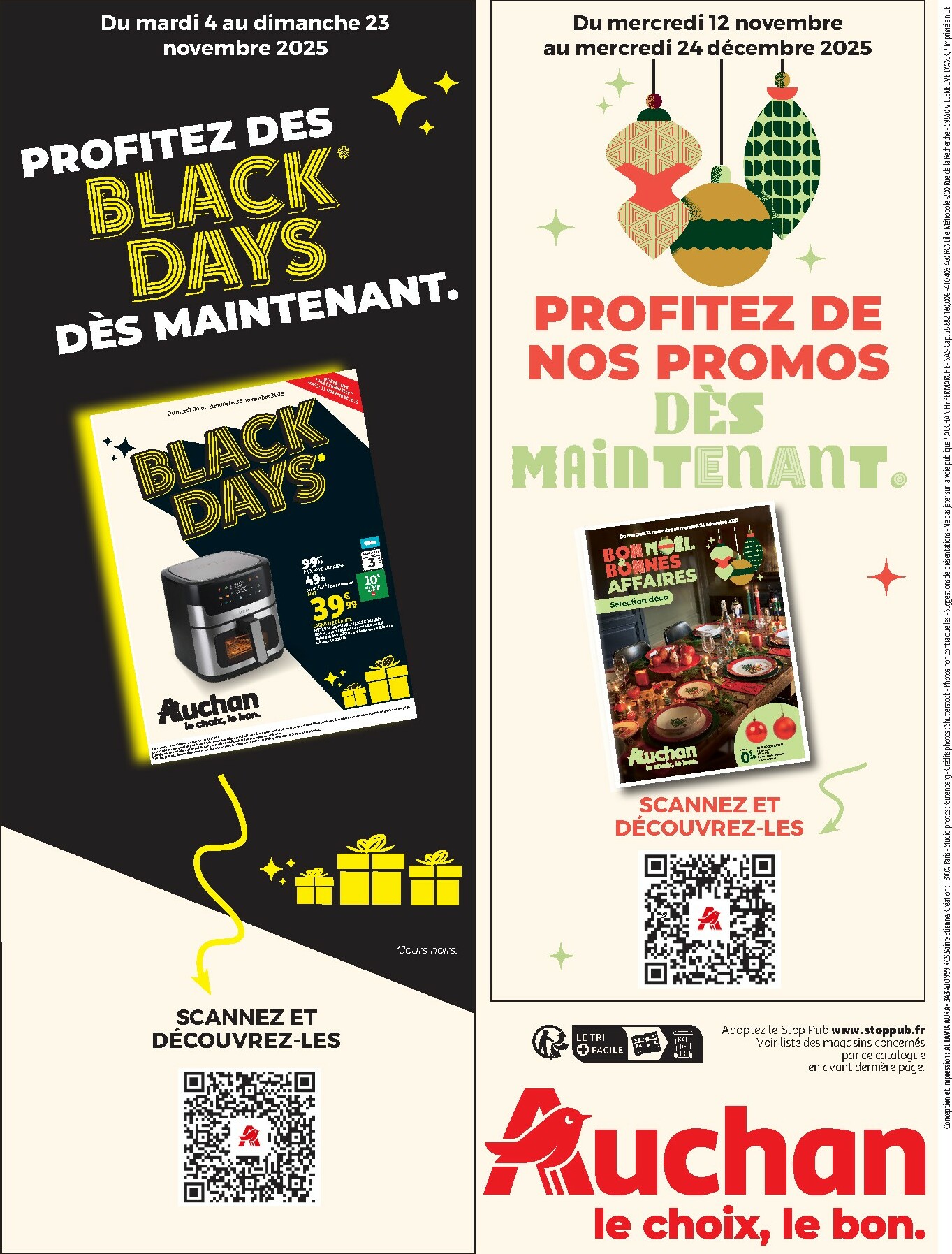 auchan - Catalogue Auchan valable du 12/11 au 23/11 - page: 44