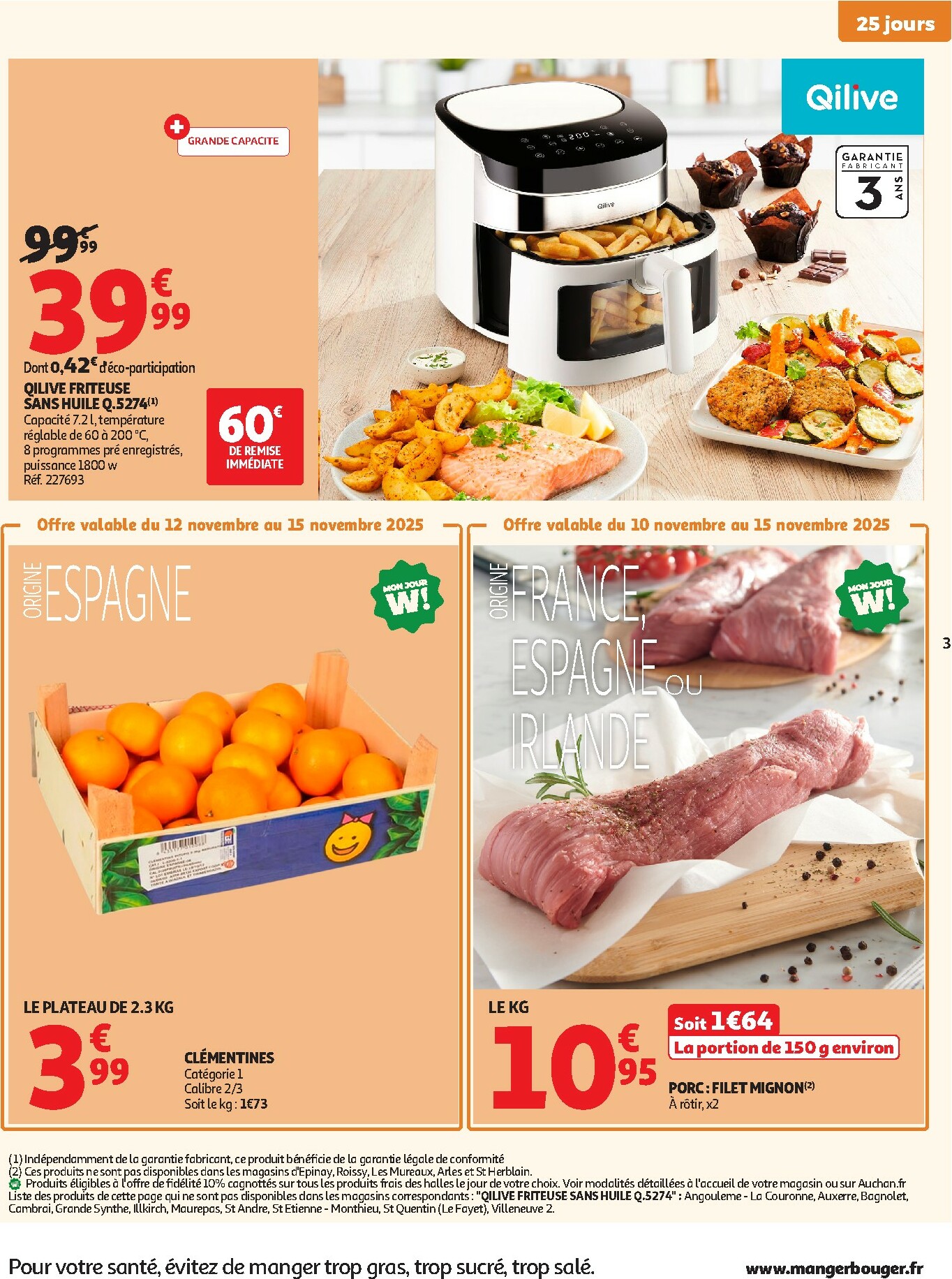 auchan - Catalogue Auchan valable du 12/11 au 23/11 - page: 3