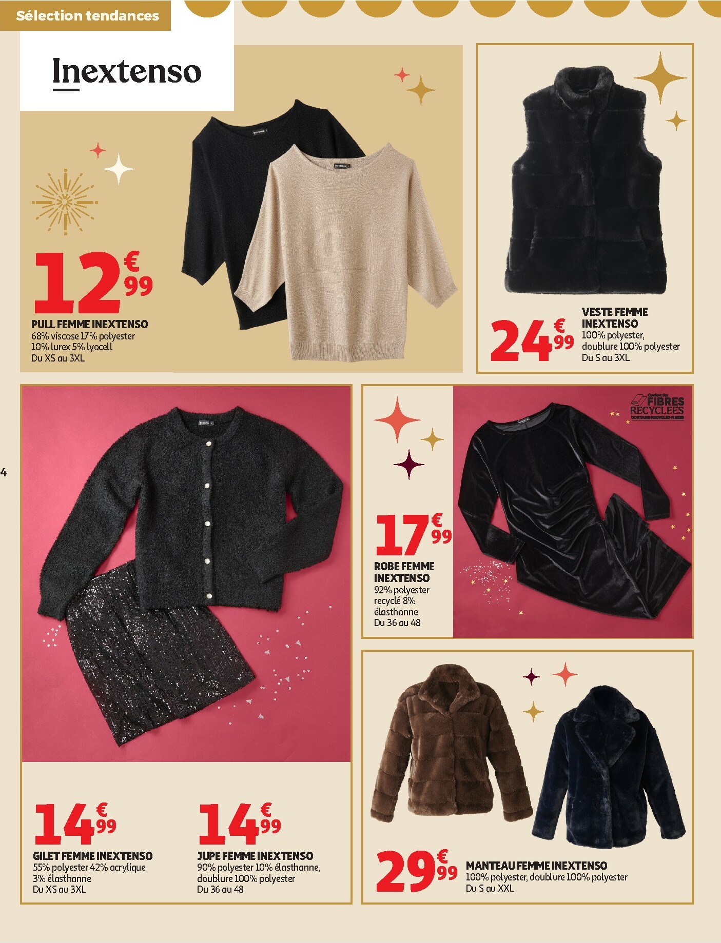 auchan - Catalogue Auchan - Bon Noël et Bonnes Affaires valable du 18/11 au 24/12 - page: 4