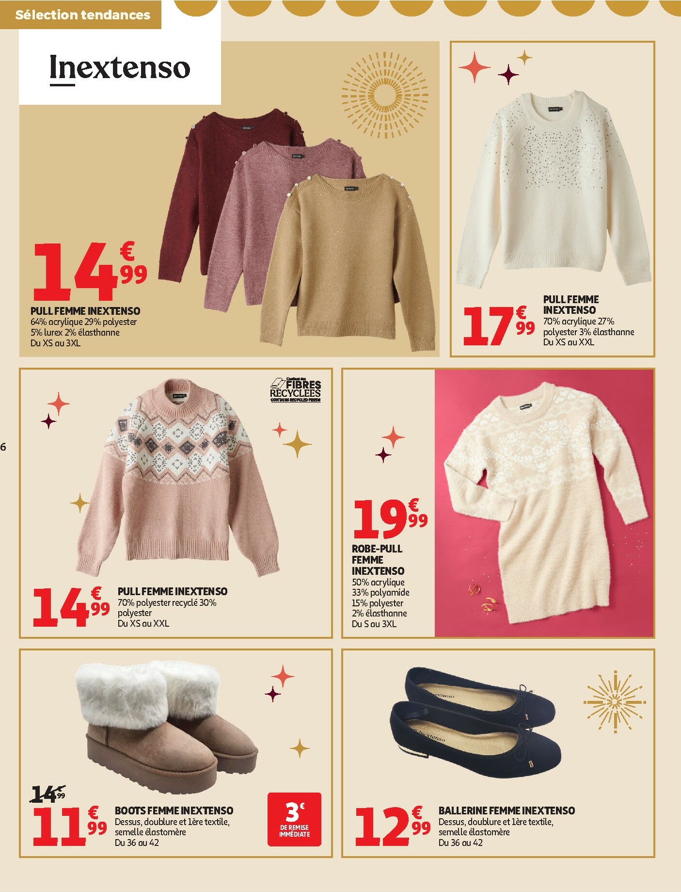 auchan - Catalogue Auchan - Bon Noël et Bonnes Affaires valable du 18/11 au 24/12 - page: 6