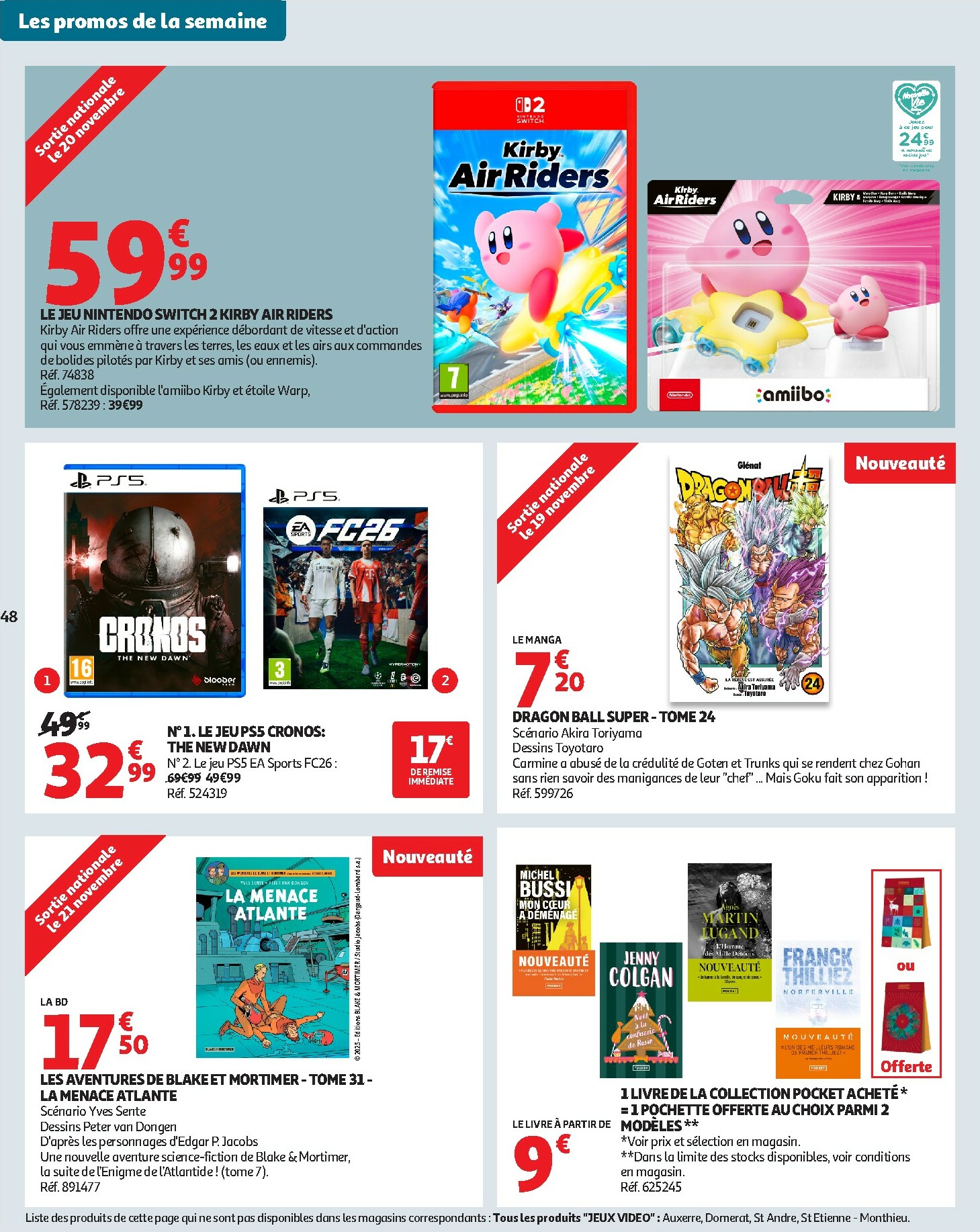 auchan - Catalogue Auchan valable du 18/11 au 30/11 - page: 48