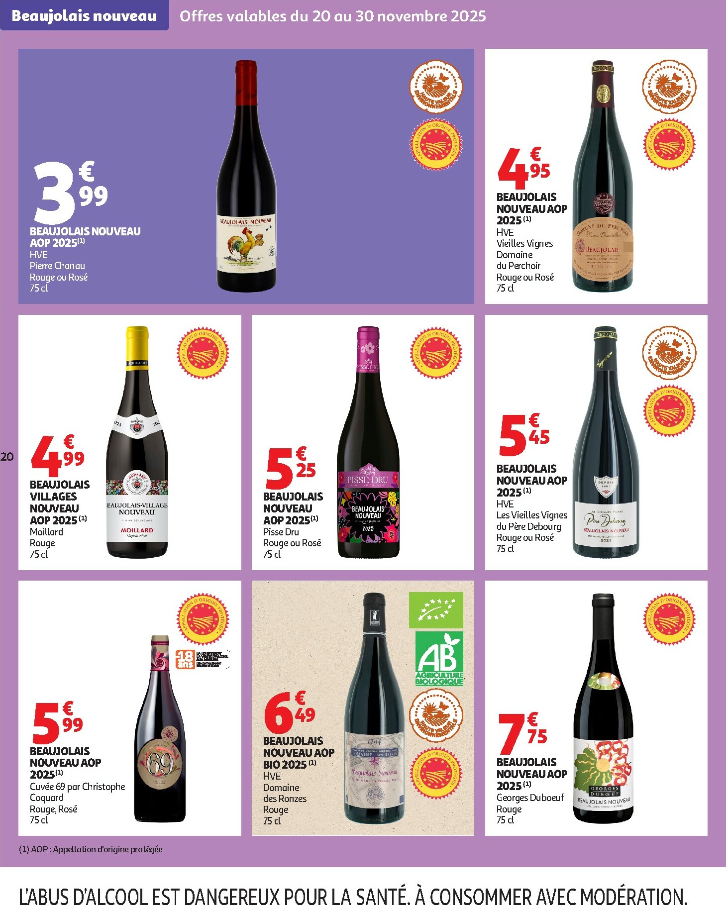 auchan - Catalogue Auchan valable du 18/11 au 30/11 - page: 20