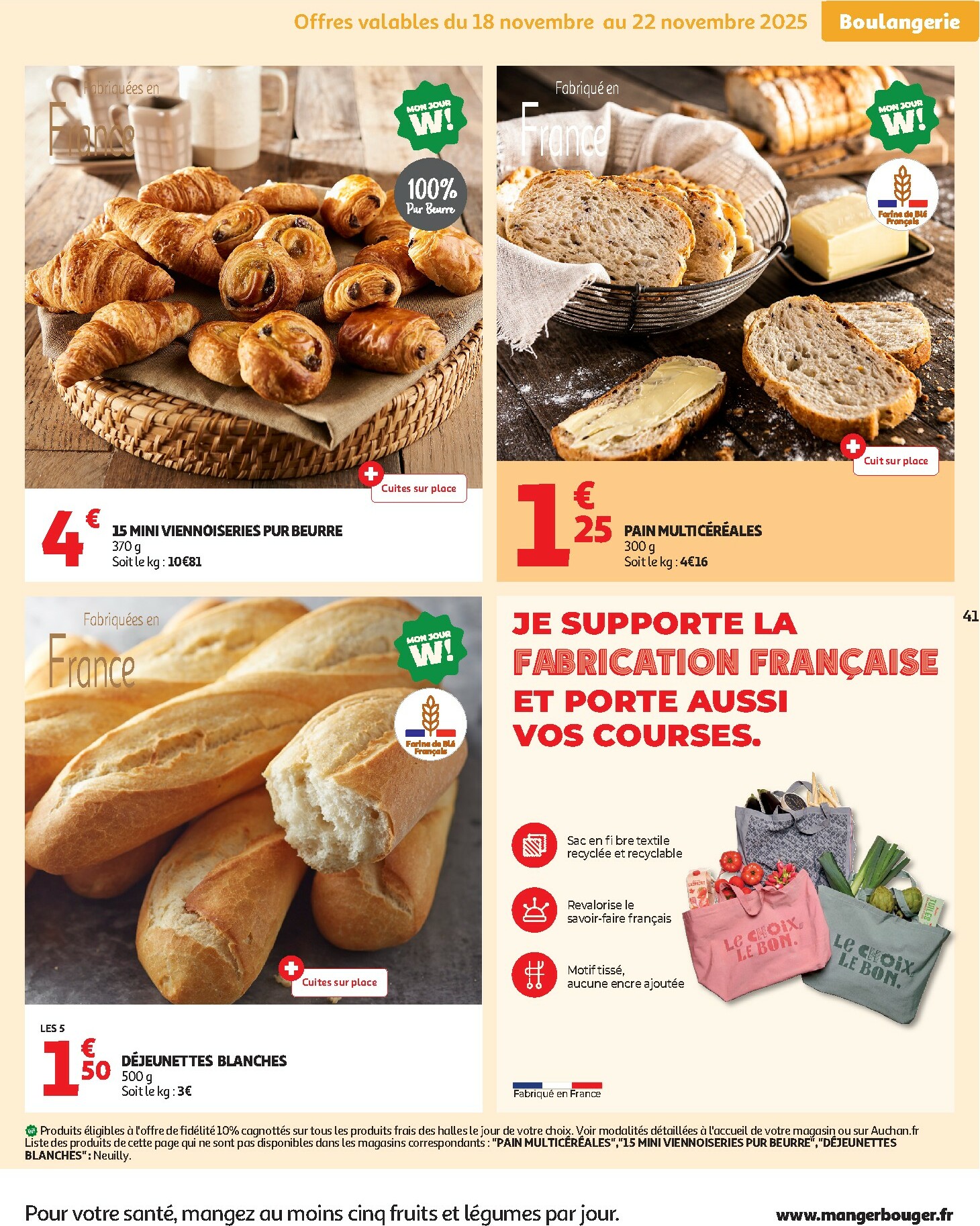 auchan - Catalogue Auchan valable du 18/11 au 30/11 - page: 41