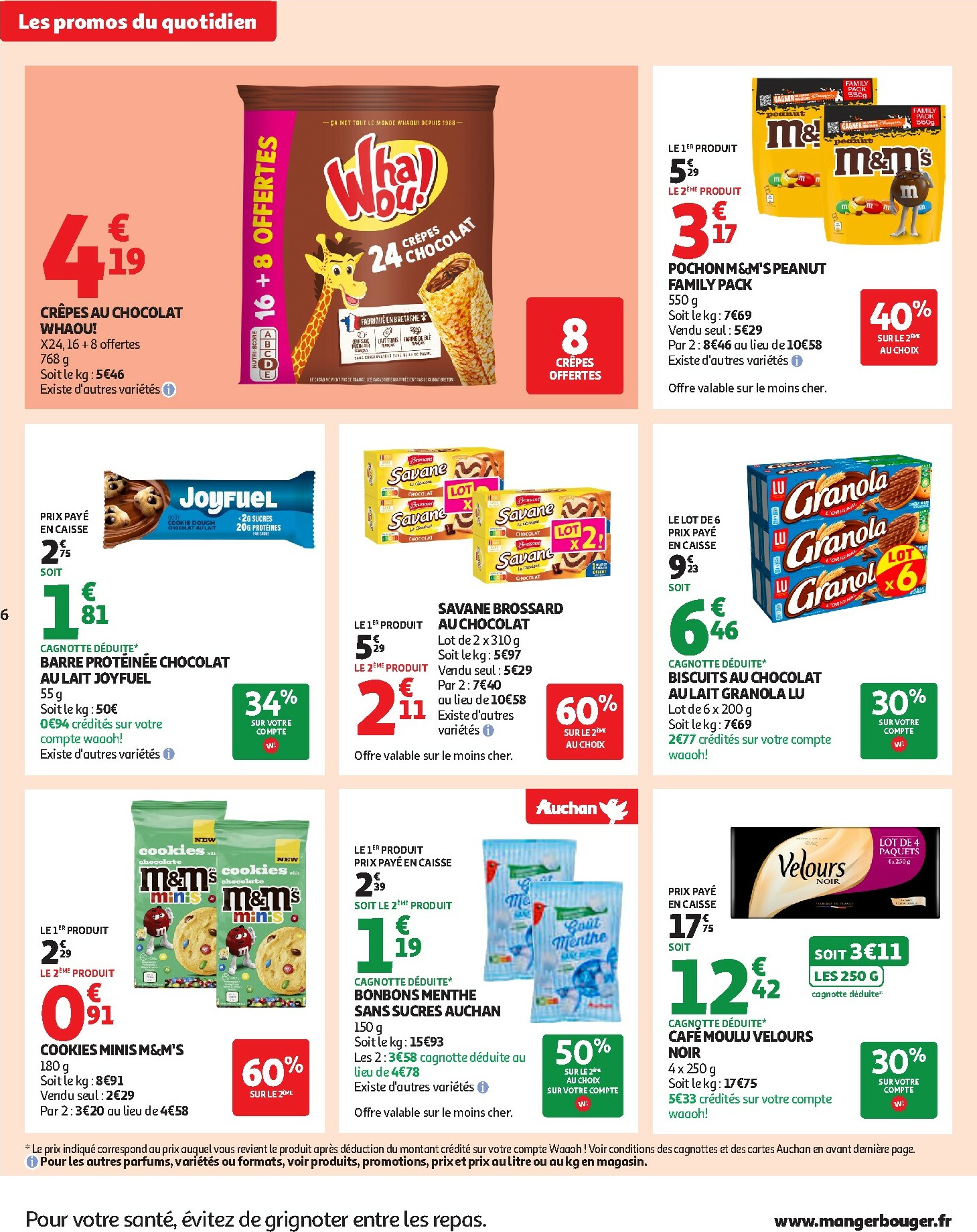 auchan - Catalogue Auchan valable du 18/11 au 30/11 - page: 6
