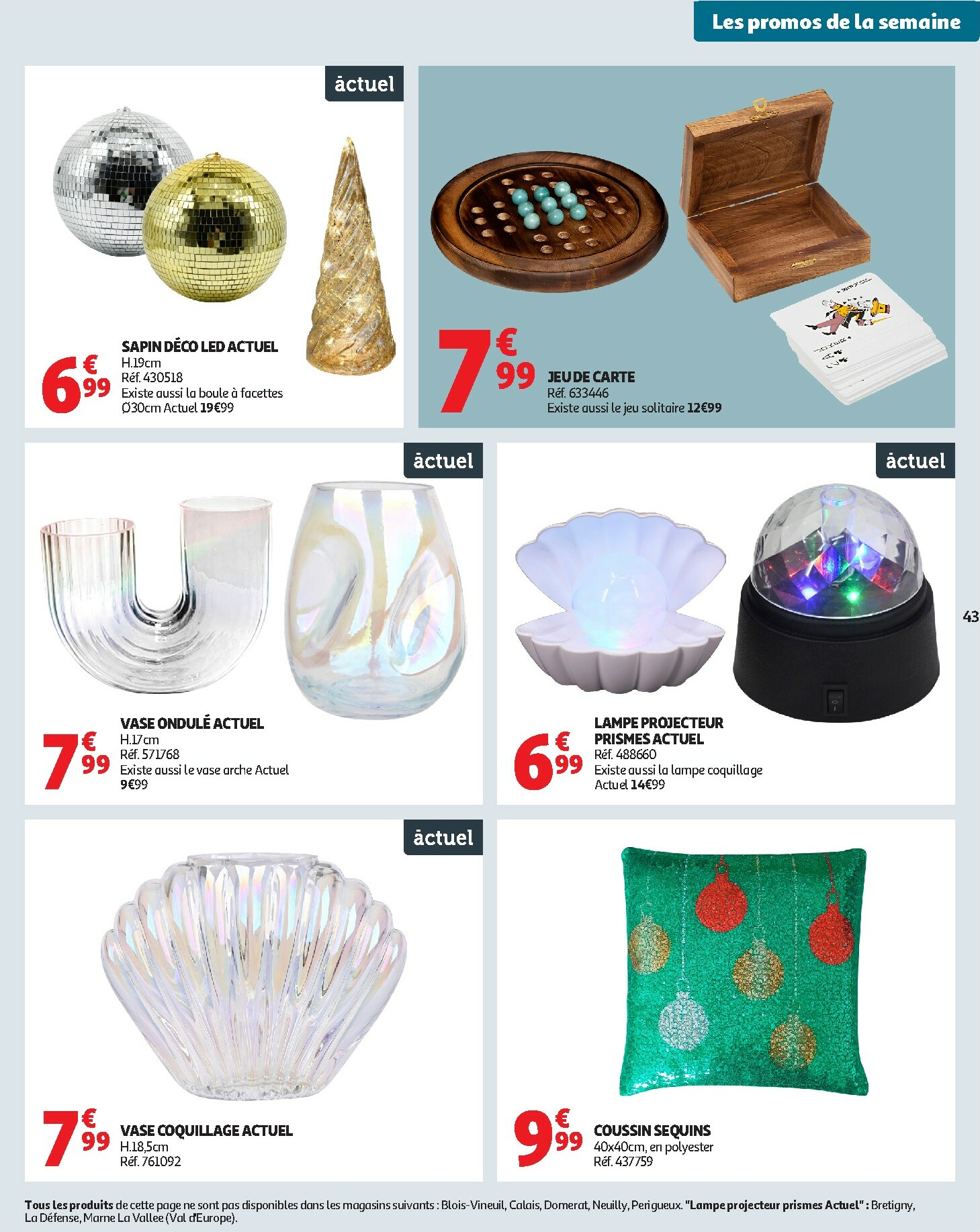 auchan - Catalogue Auchan valable du 18/11 au 30/11 - page: 43