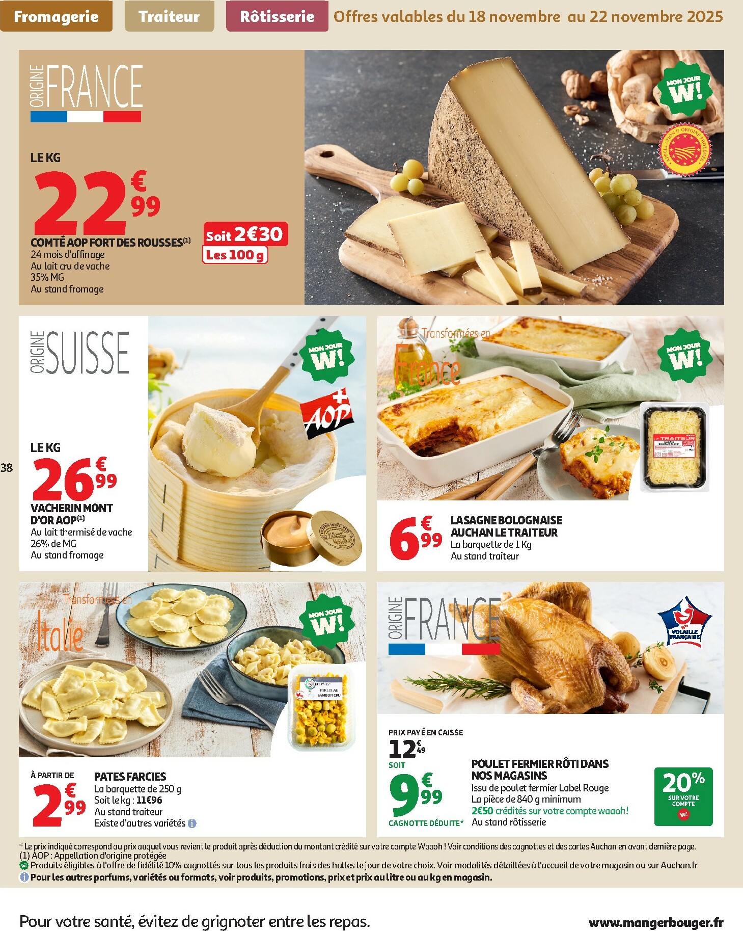 auchan - Catalogue Auchan valable du 18/11 au 30/11 - page: 38