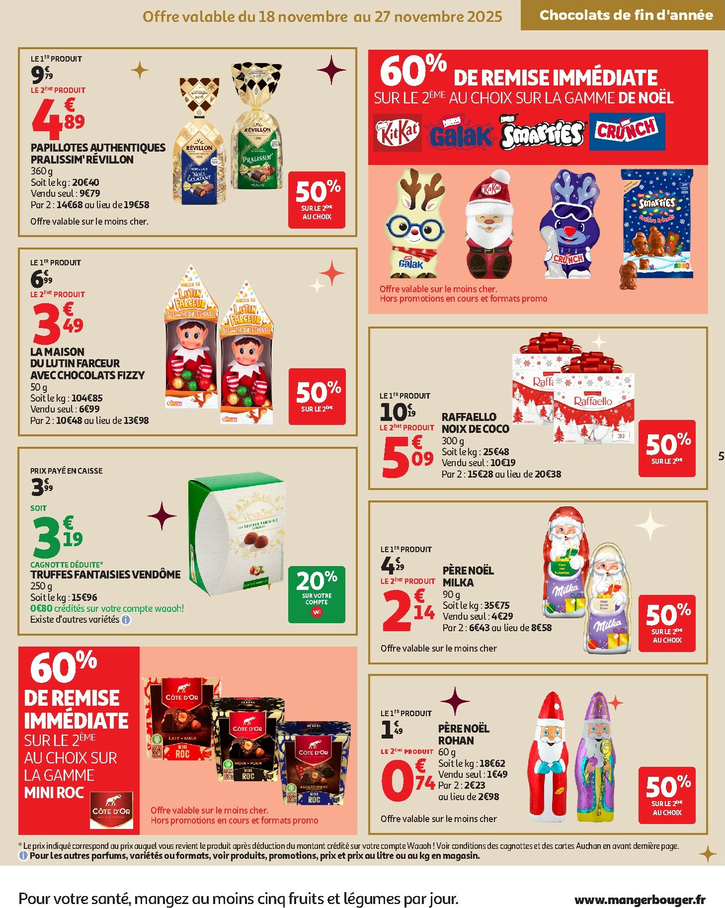 auchan - Catalogue Auchan valable du 18/11 au 30/11 - page: 5