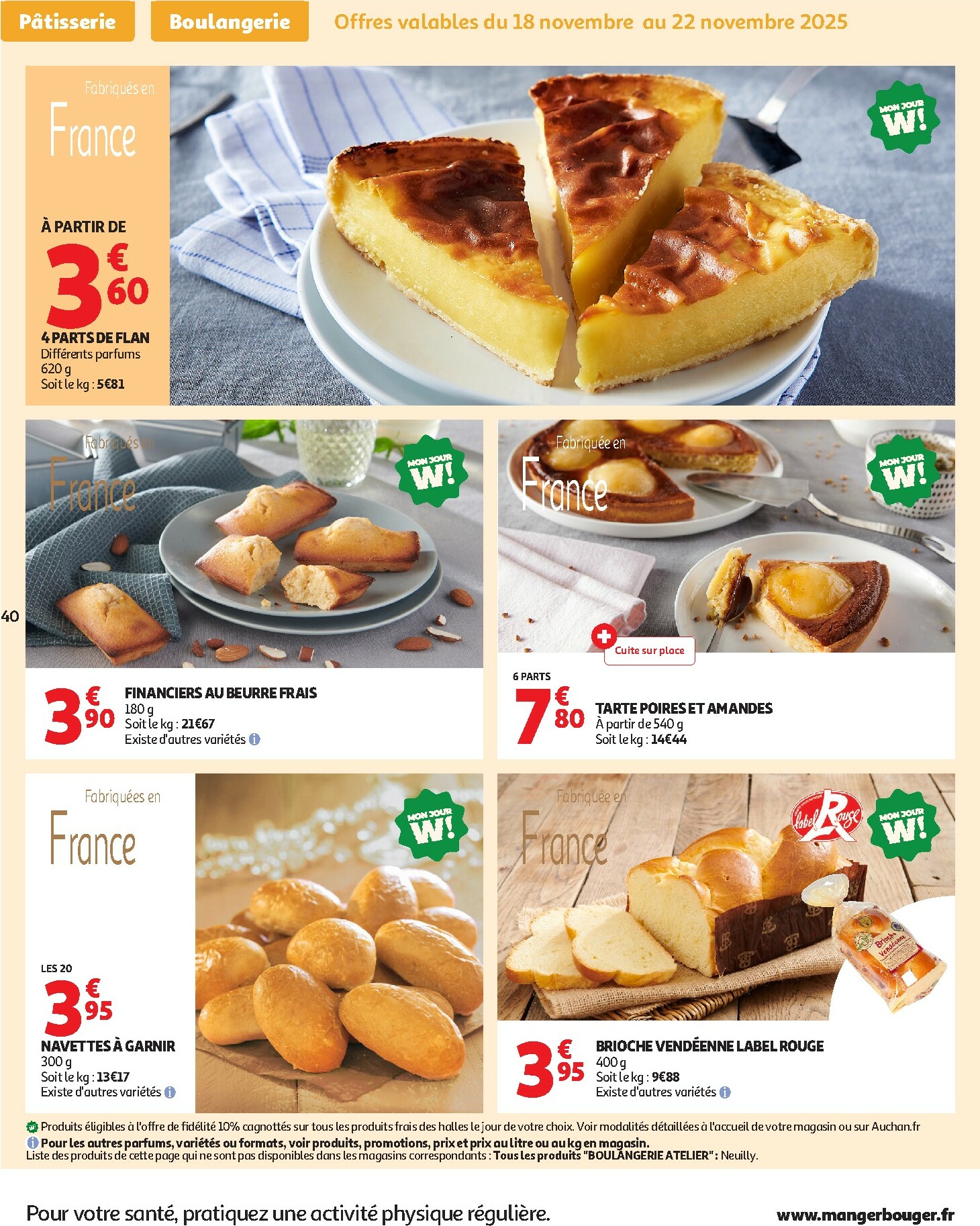 auchan - Catalogue Auchan valable du 18/11 au 30/11 - page: 40