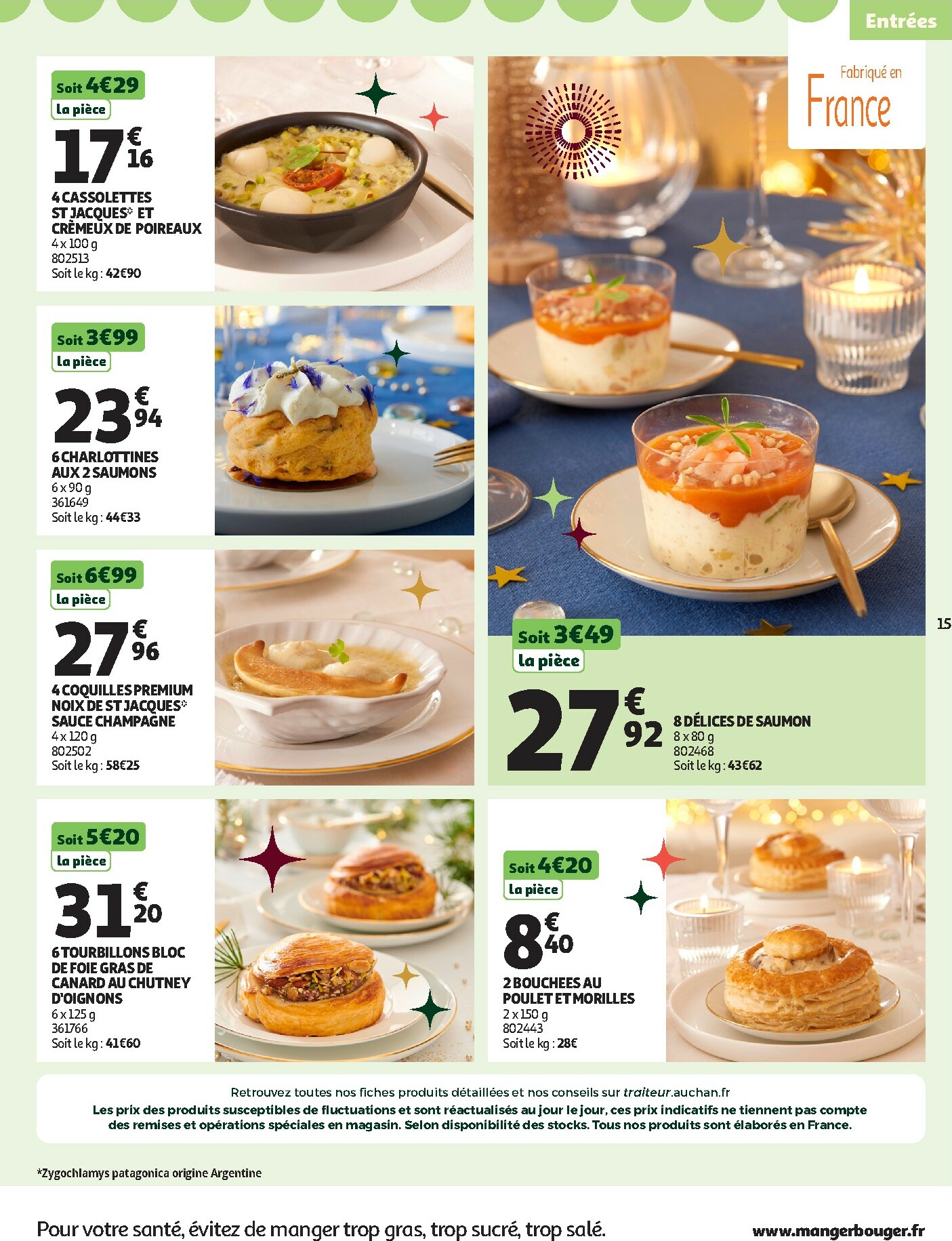 auchan - Catalogue Auchan - Bon Noël et Bonnes Affaires valable du 25/11 au 31/12 - page: 15