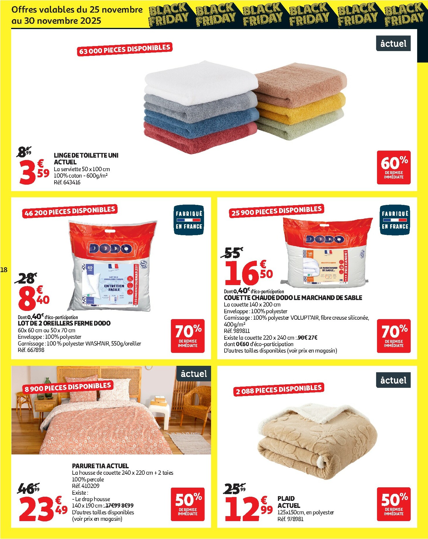 auchan - Catalogue Auchan - Black Friday valable du 25/11 au 30/11 - page: 18
