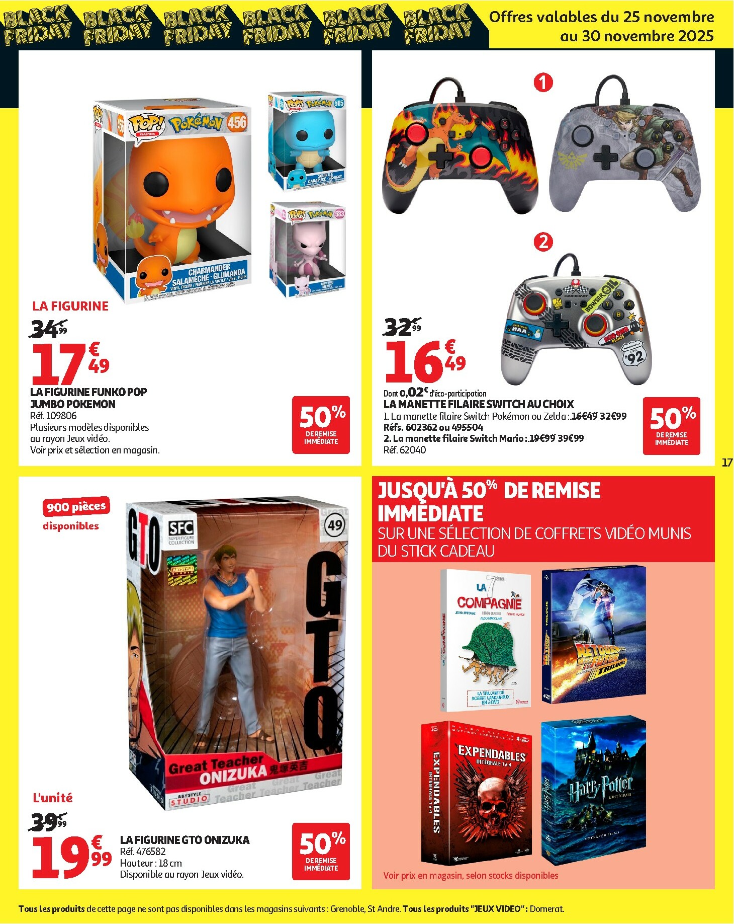 auchan - Catalogue Auchan - Black Friday valable du 25/11 au 30/11 - page: 17