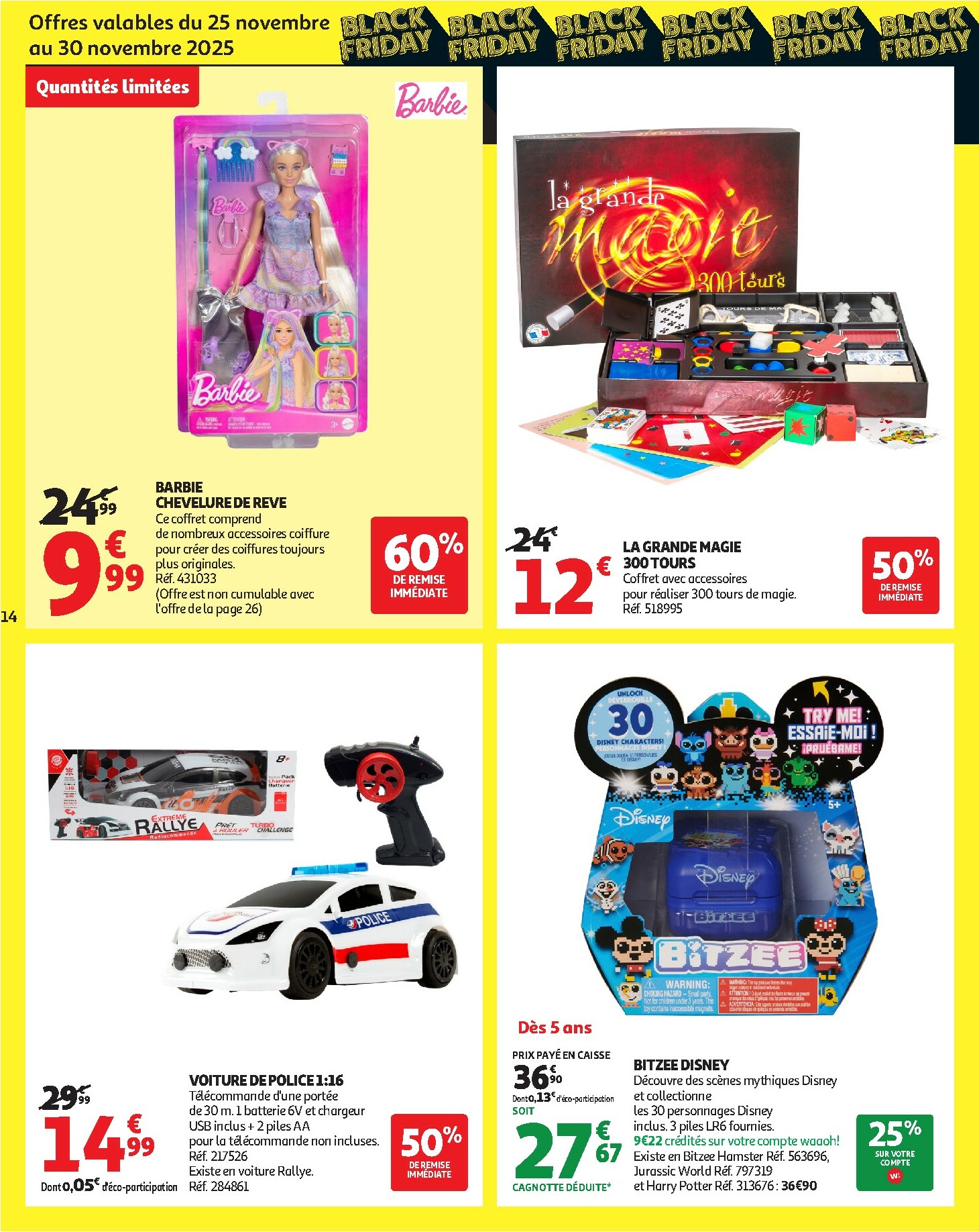 auchan - Catalogue Auchan - Black Friday valable du 25/11 au 30/11 - page: 14