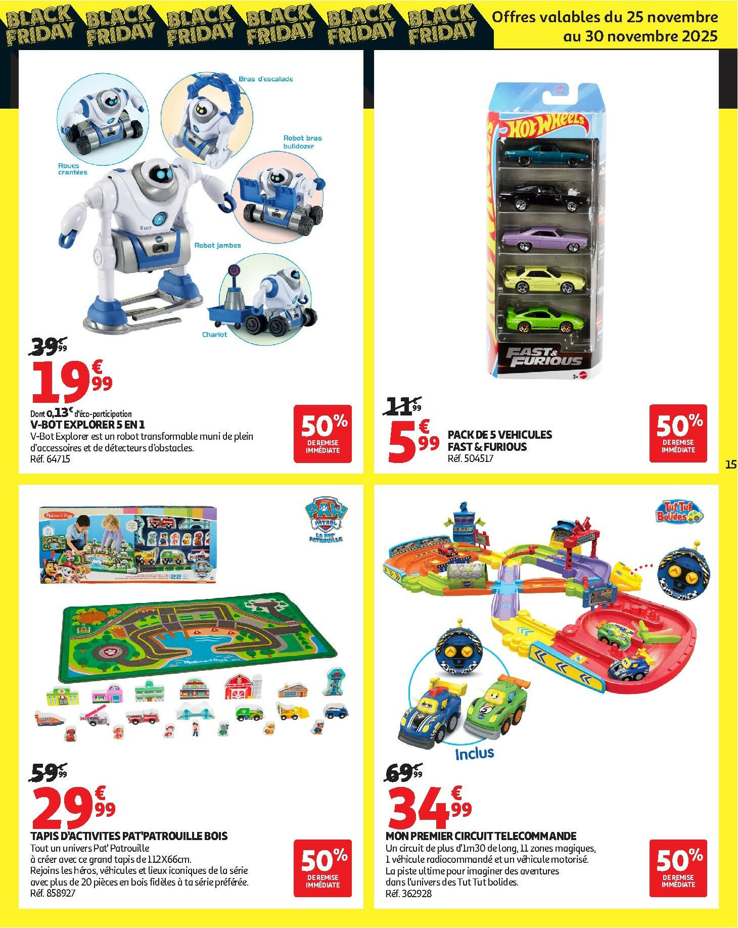 auchan - Catalogue Auchan - Black Friday valable du 25/11 au 30/11 - page: 15
