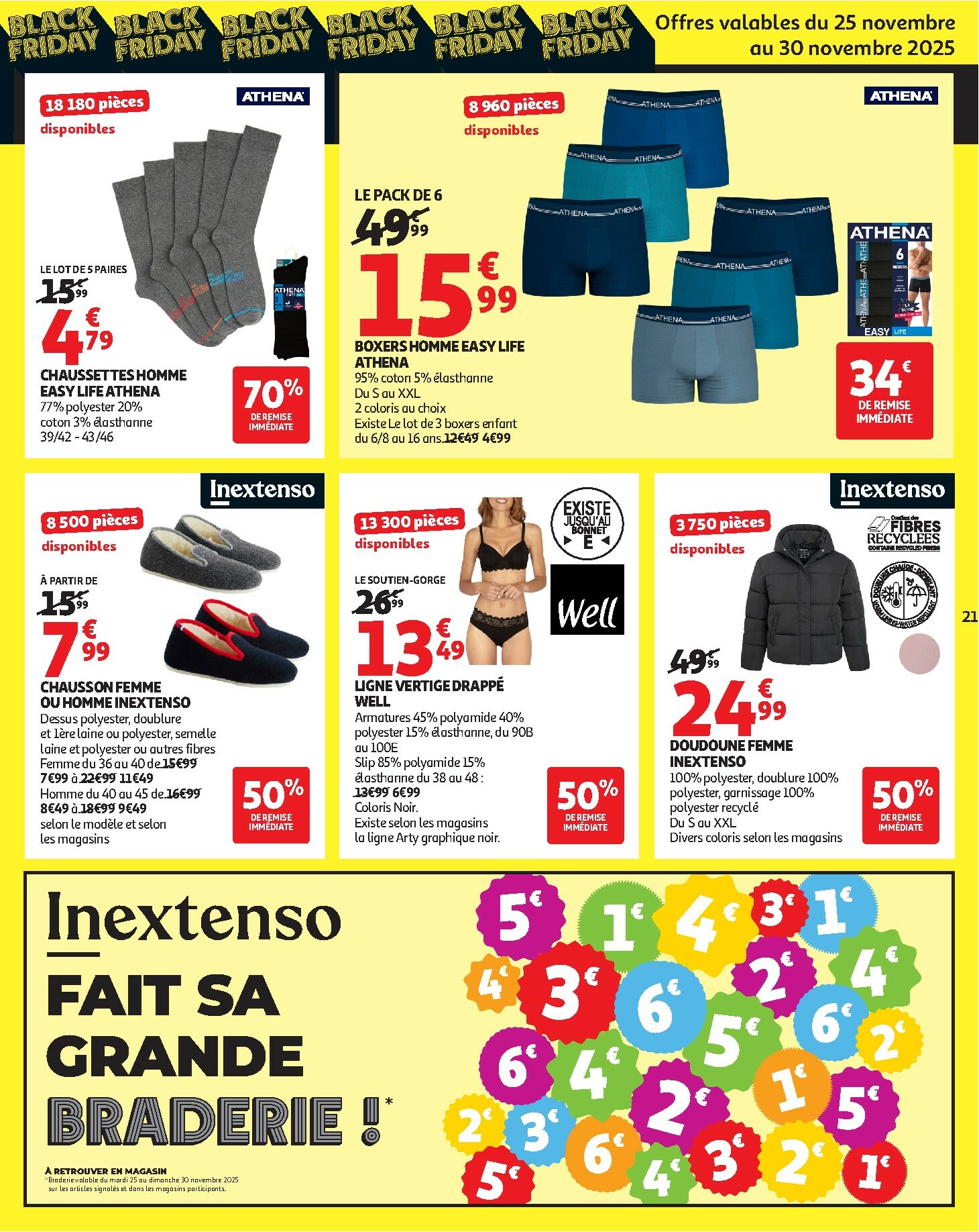 auchan - Catalogue Auchan - Black Friday valable du 25/11 au 30/11 - page: 21