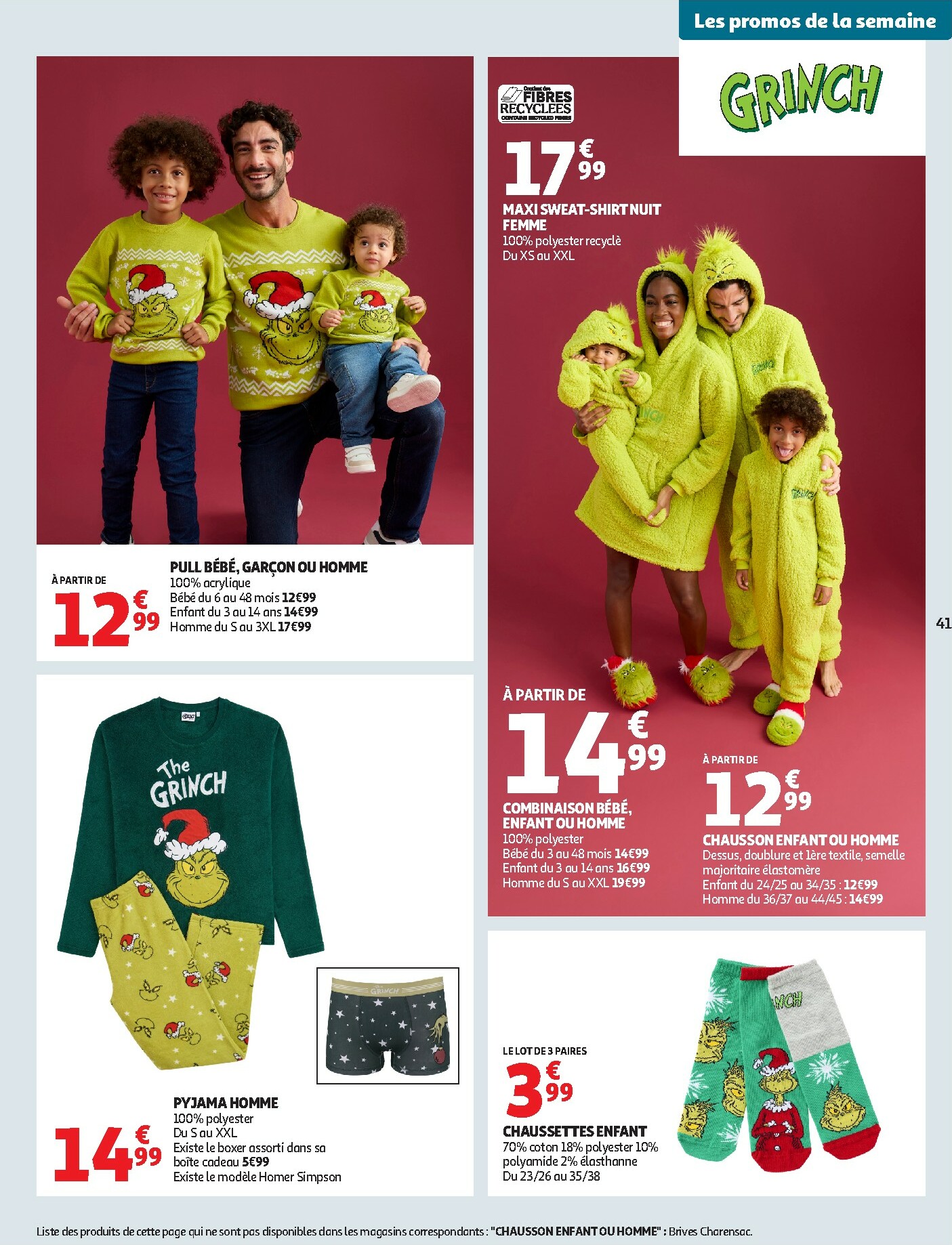 auchan - Catalogue Auchan - Des prix aussi bas, c'est le Top valable du 25/11 au 07/12 - page: 41