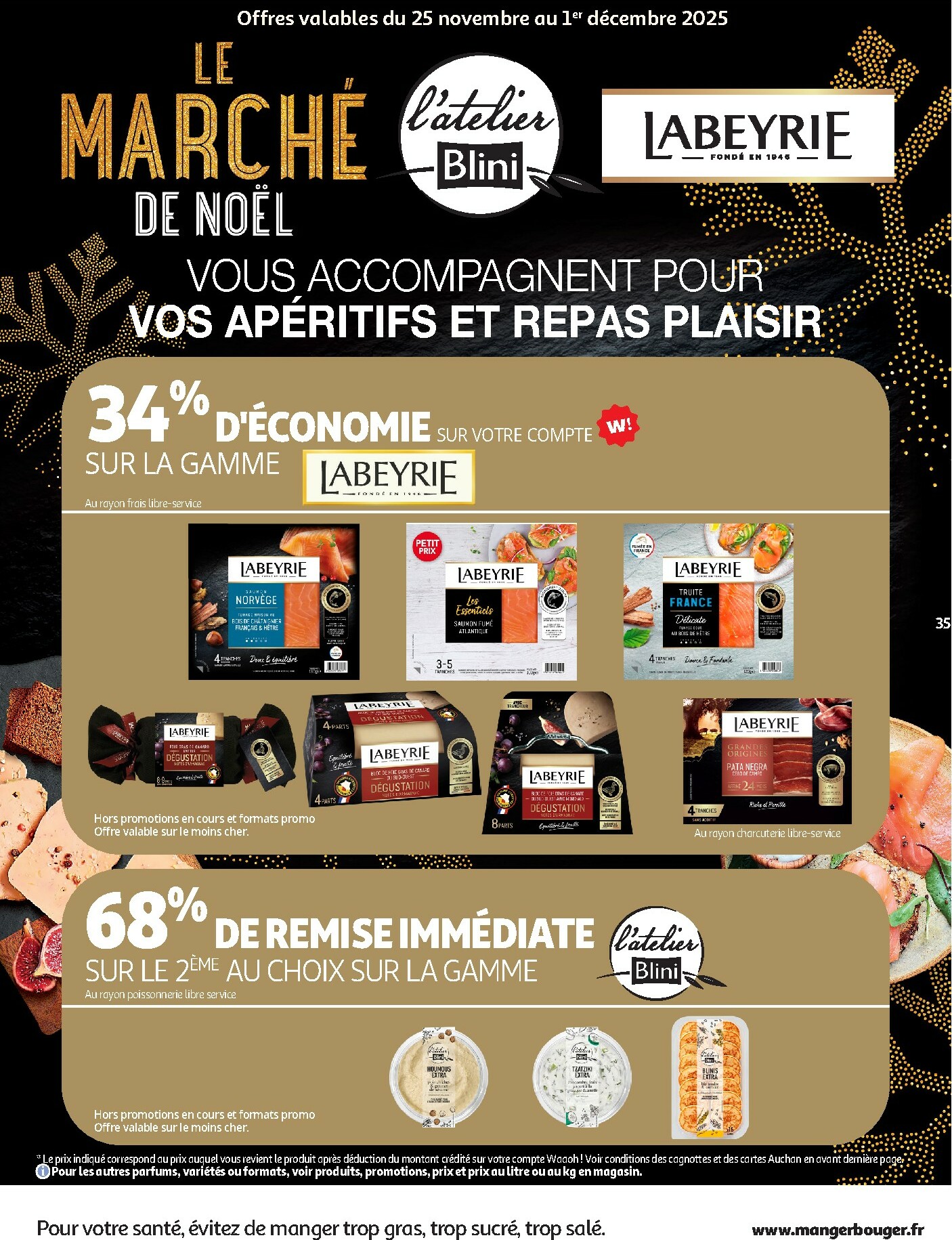 auchan - Catalogue Auchan - Des prix aussi bas, c'est le Top valable du 25/11 au 07/12 - page: 35