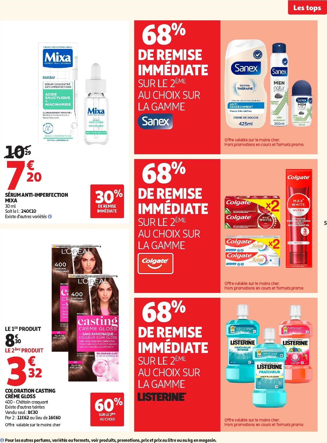 auchan - Catalogue Auchan - Des prix aussi bas, c'est le Top valable du 25/11 au 07/12 - page: 5