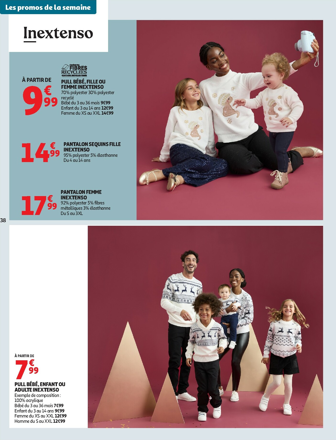 auchan - Catalogue Auchan - Des prix aussi bas, c'est le Top valable du 25/11 au 07/12 - page: 38