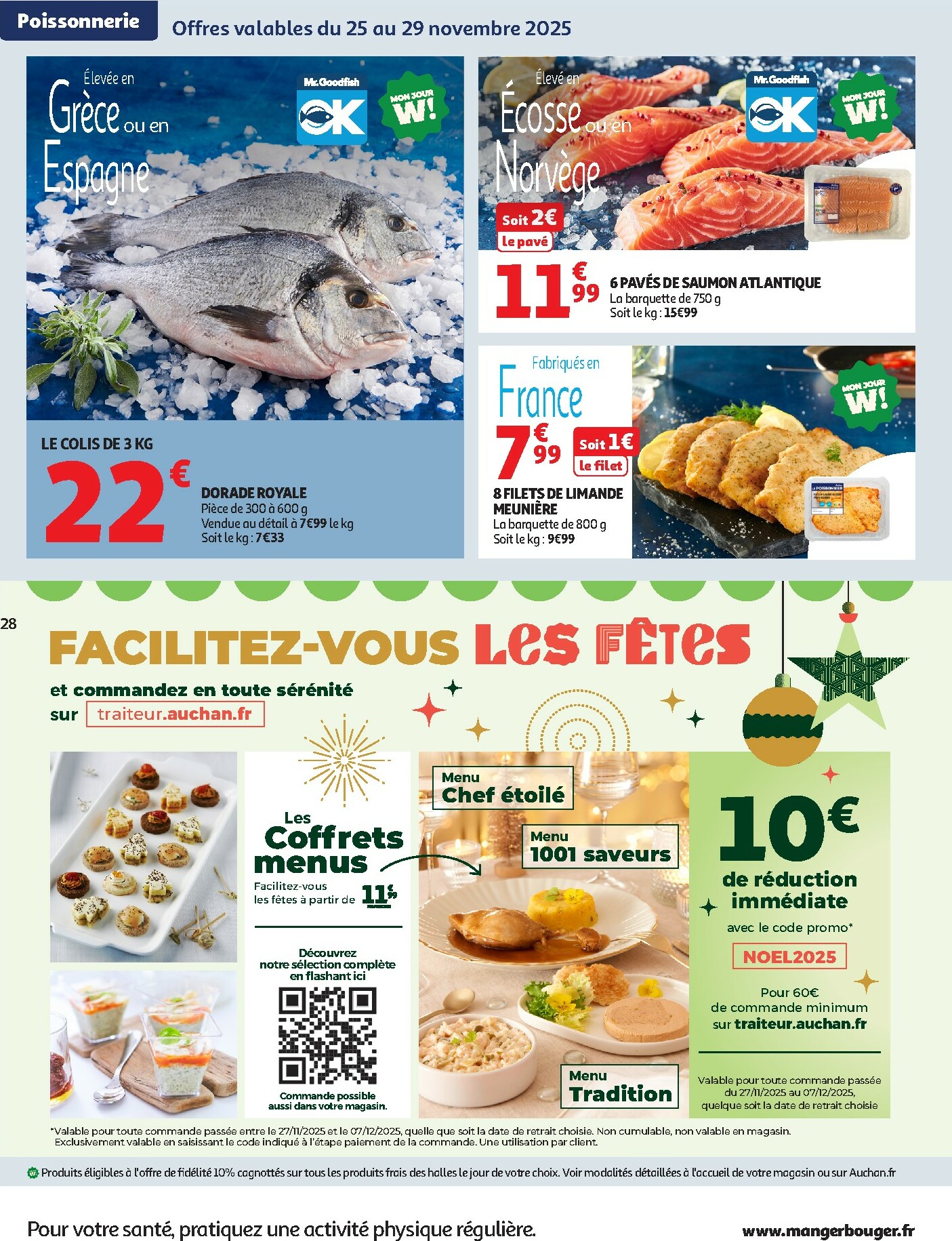 auchan - Catalogue Auchan - Des prix aussi bas, c'est le Top valable du 25/11 au 07/12 - page: 28