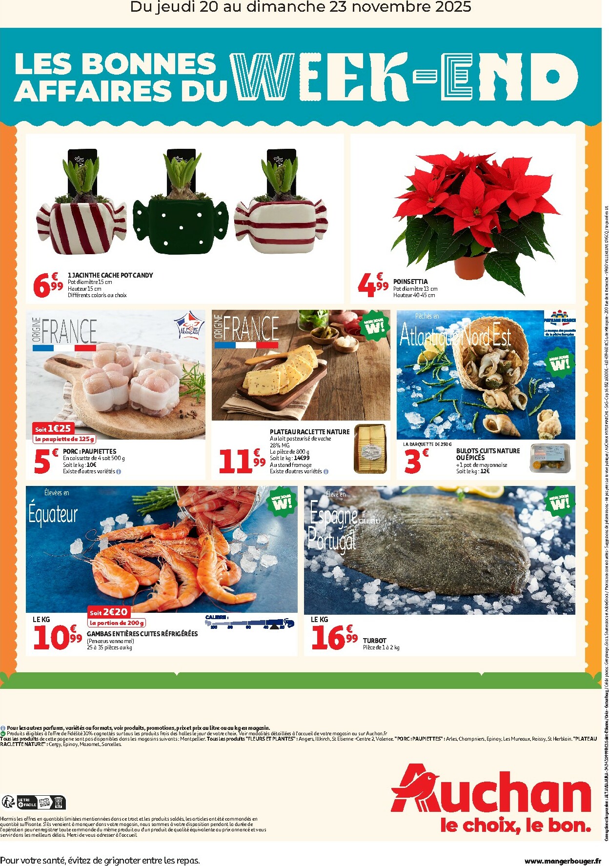 auchan - Catalogue Auchan - Les bons plans du week-end dans votre hyper ! valable du 20/11 au 23/11 - page: 2