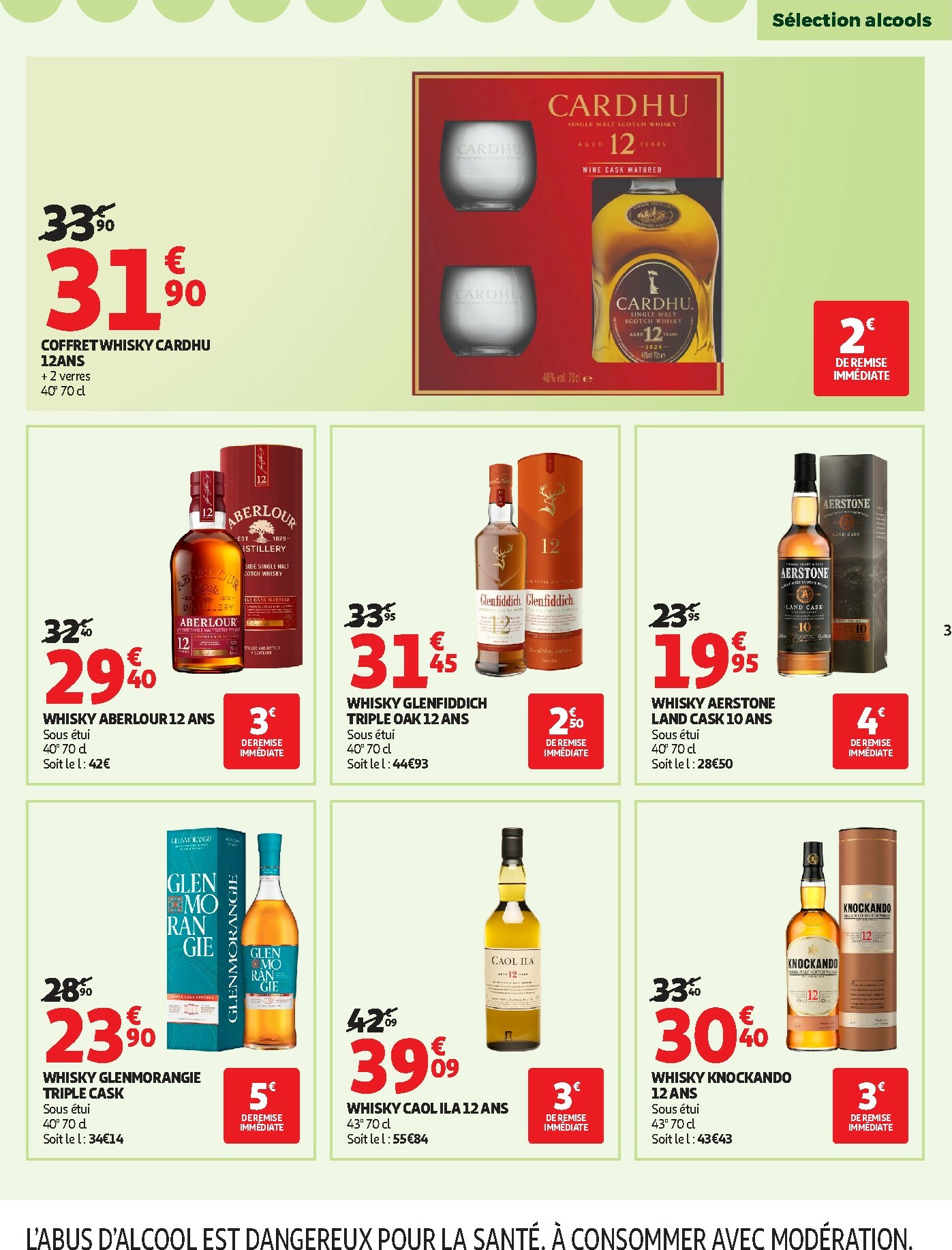 auchan - Catalogue Auchan - Sélection alcool valable du 27/11 au 24/12 - page: 3