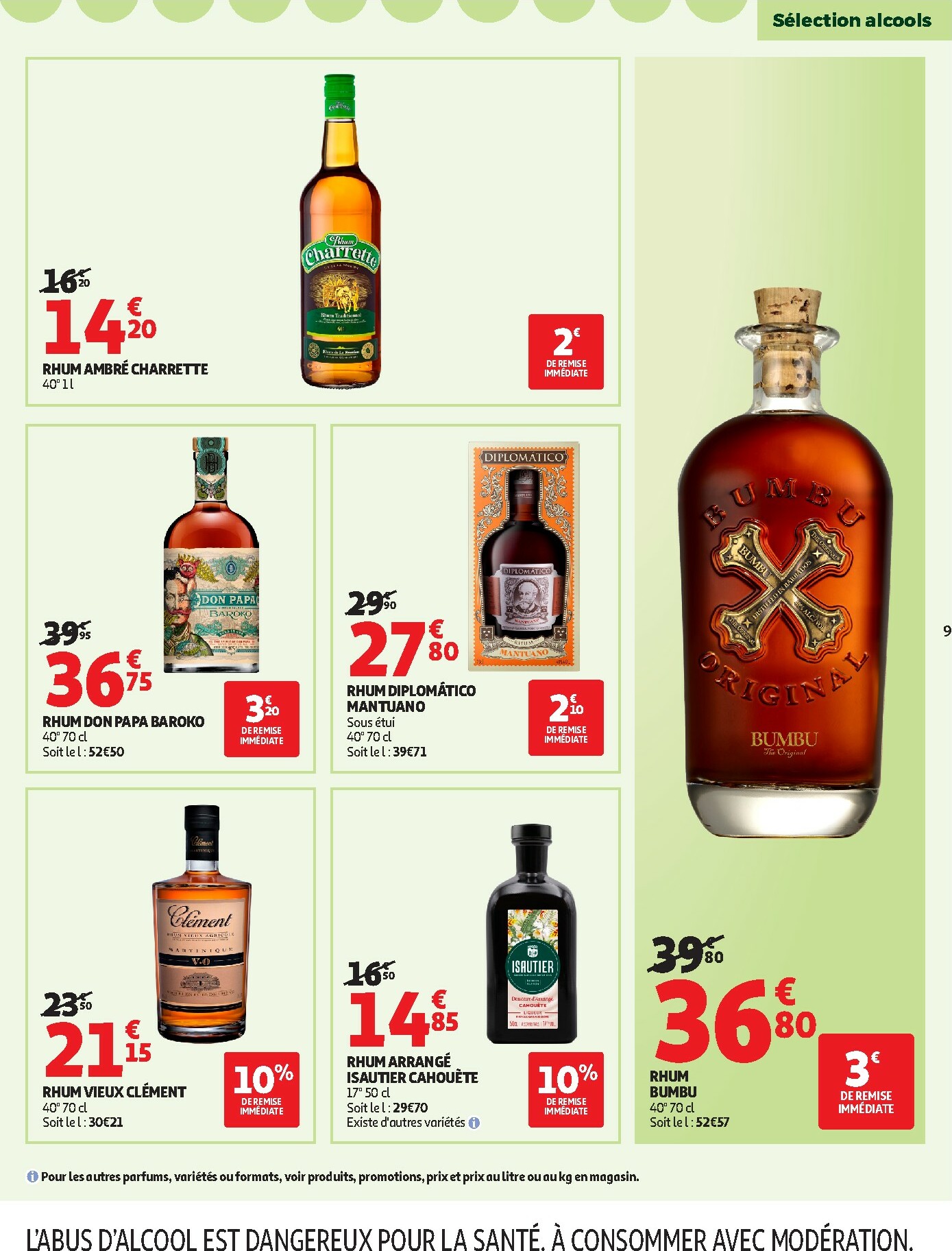 auchan - Catalogue Auchan - Sélection alcool valable du 27/11 au 24/12 - page: 9
