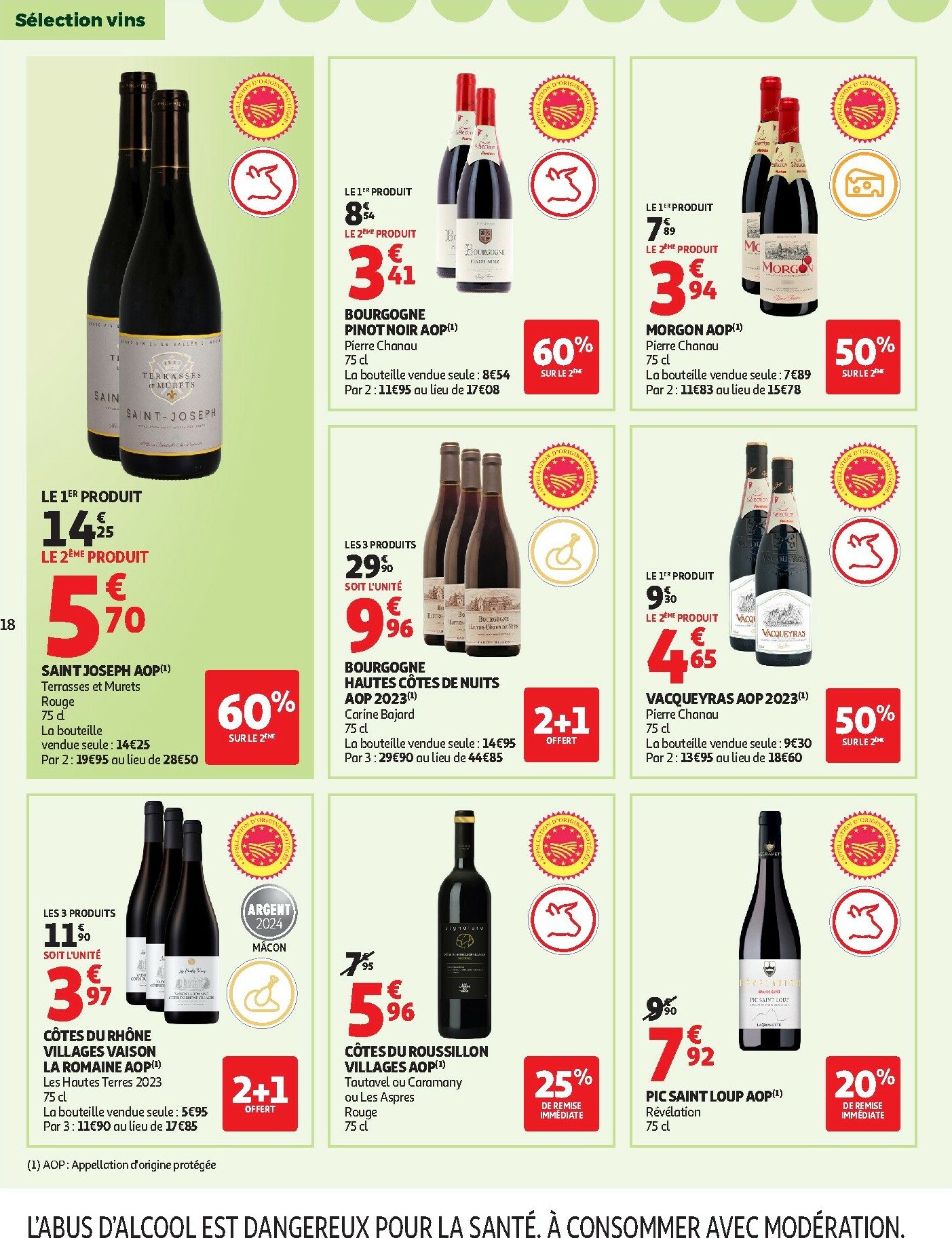 auchan - Catalogue Auchan - Sélection alcool valable du 27/11 au 24/12 - page: 18