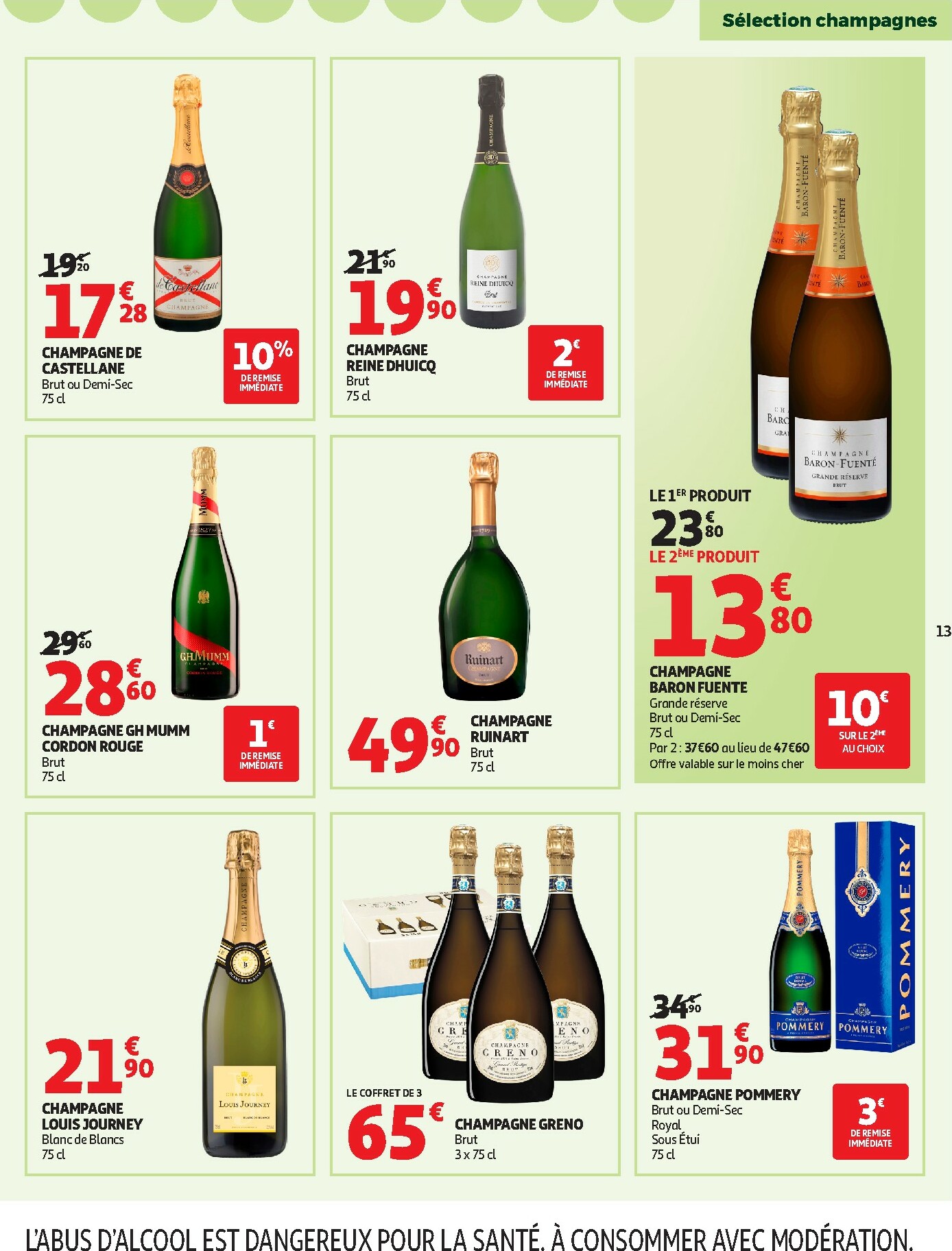auchan - Catalogue Auchan - Sélection alcool valable du 27/11 au 24/12 - page: 13