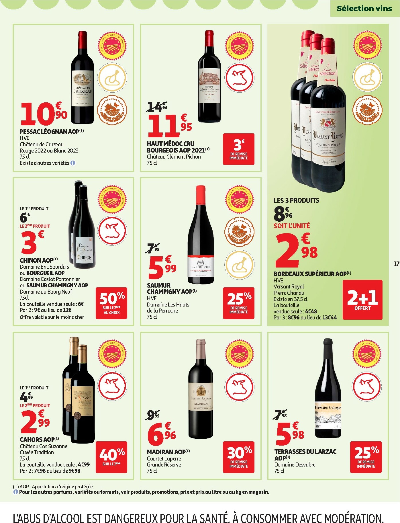 auchan - Catalogue Auchan - Sélection alcool valable du 27/11 au 24/12 - page: 17