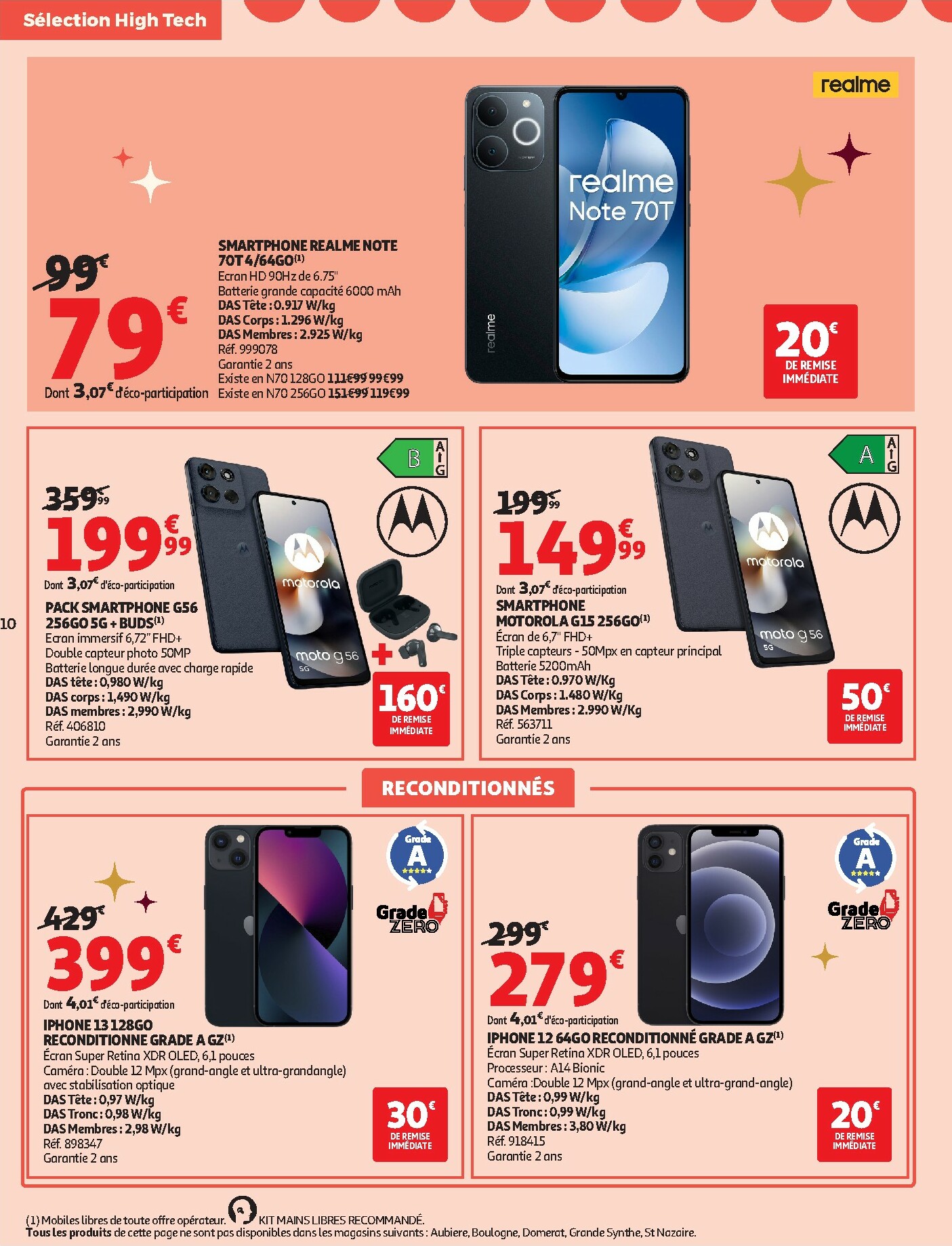 auchan - Catalogue Auchan - Bon Noël et Bonnes Affaires : Sélection hig-tech valable du 02/12 au 24/12 - page: 10