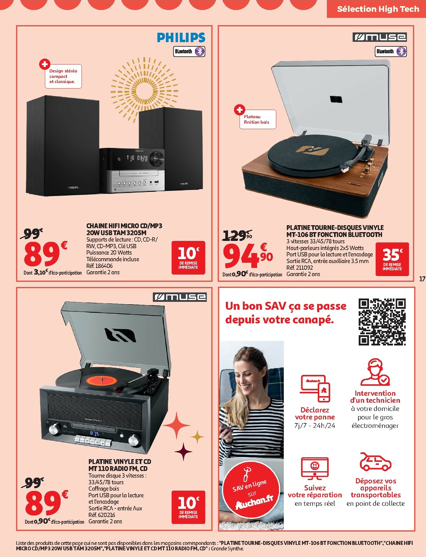 auchan - Catalogue Auchan - Bon Noël et Bonnes Affaires : Sélection hig-tech valable du 02/12 au 24/12 - page: 17