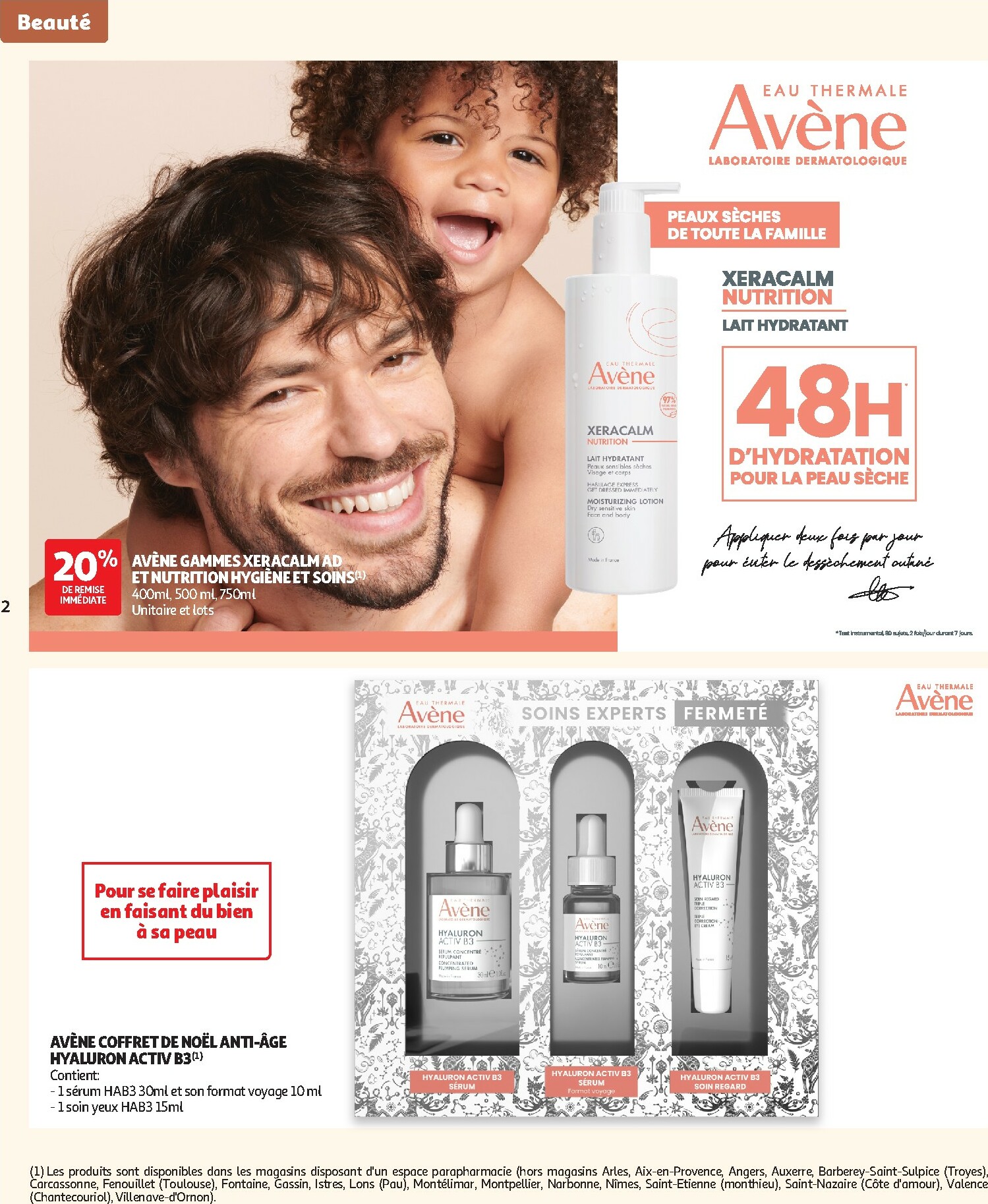 auchan - Catalogue Auchan - Pour les peaux à tendance économe valable du 02/12 au 24/12 - page: 2