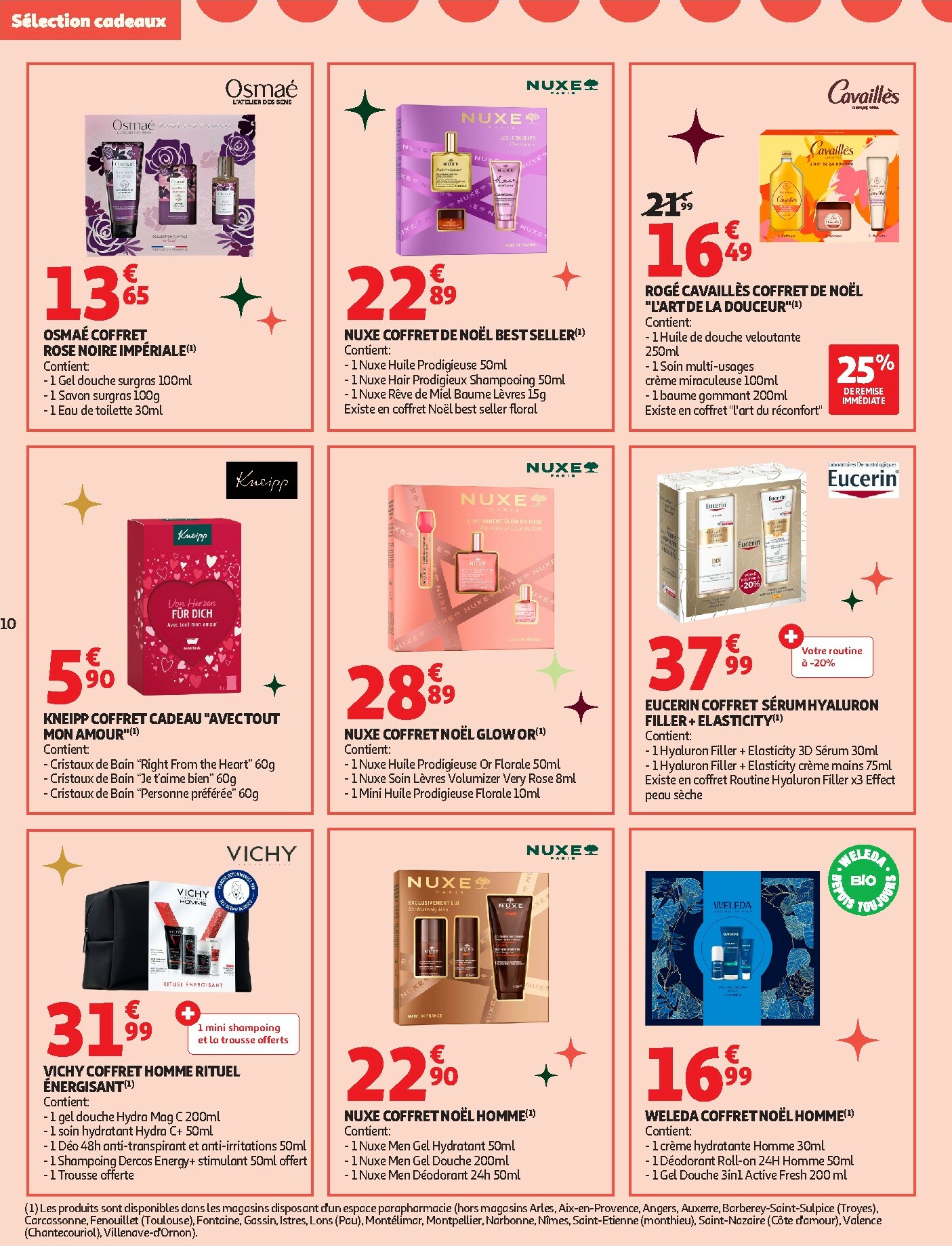 auchan - Catalogue Auchan - Bon Noël et Bonnes Affaires : Sélection cadeaux valable du 02/12 au 24/12 - page: 10